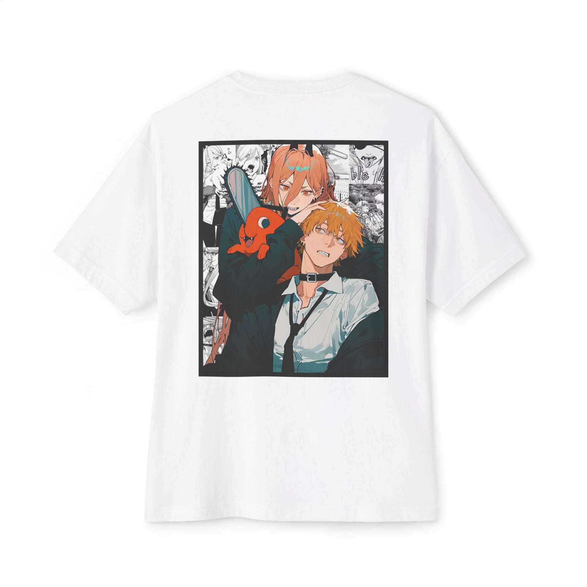 Denji & Power (Chainsaw Man) Premium Oversized Tee