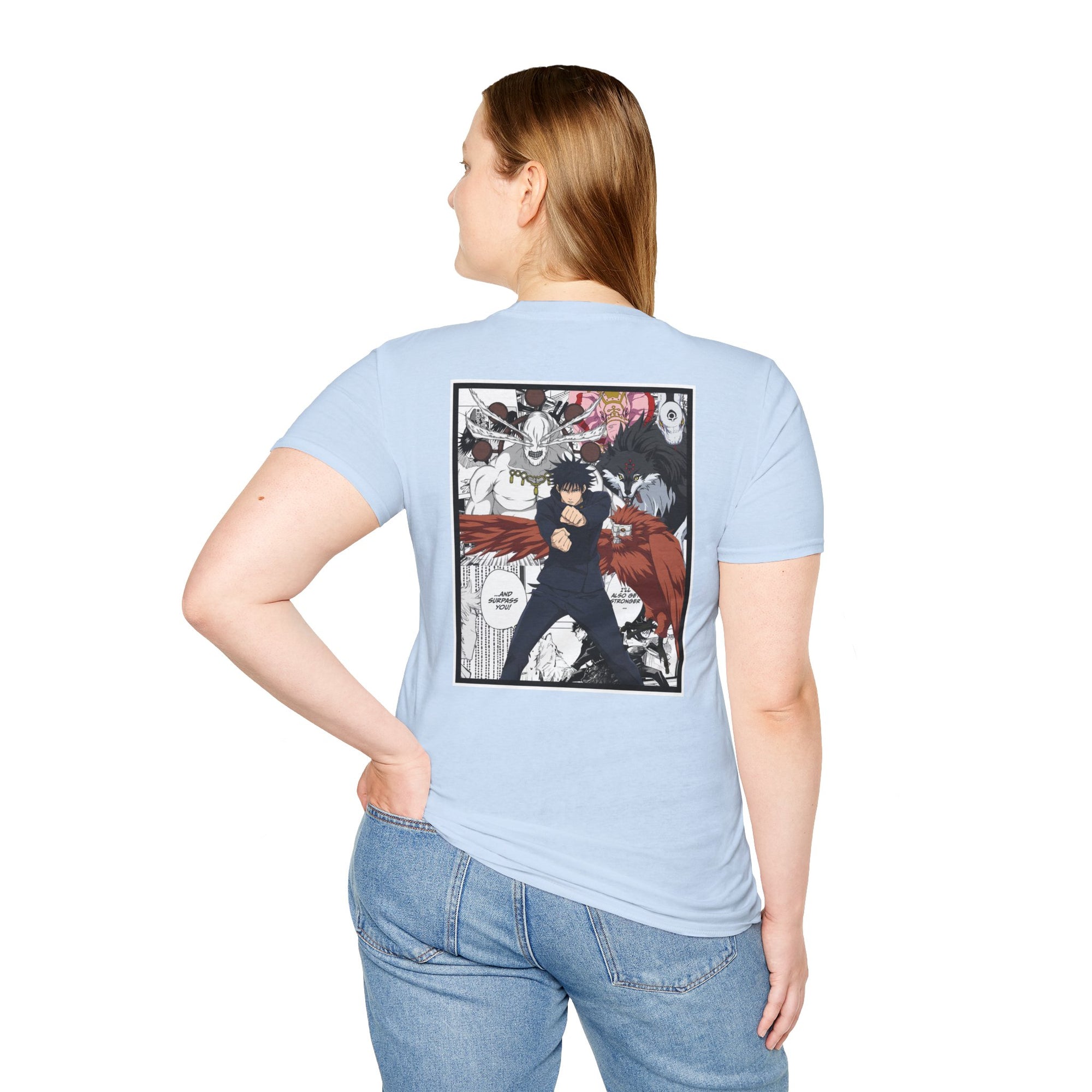 Camiseta informal Megumi Fushiguro (JUJUTSU KAISEN)