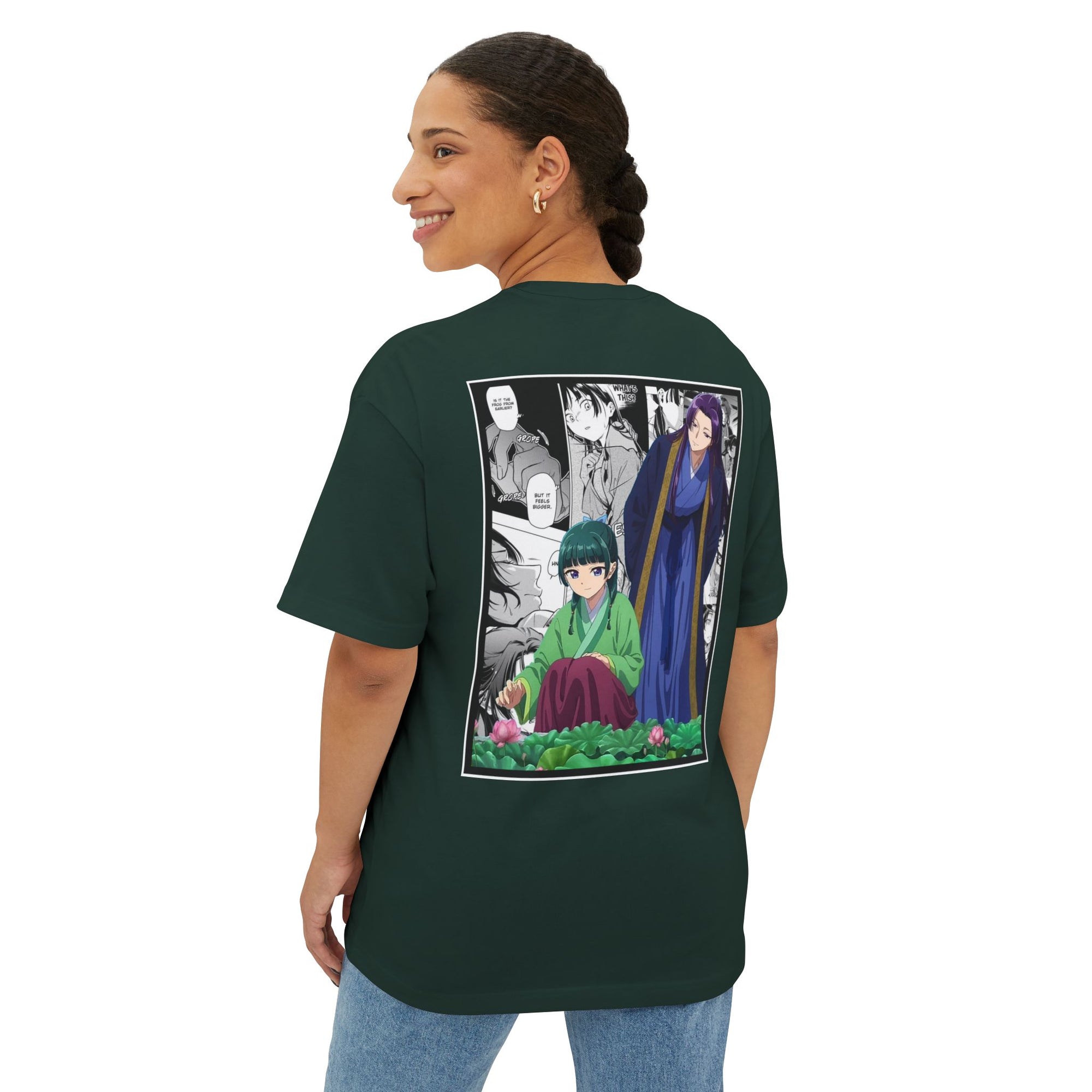 Jinshi and Maomao (The Apothecary Diaries) Premium Oversized Tee