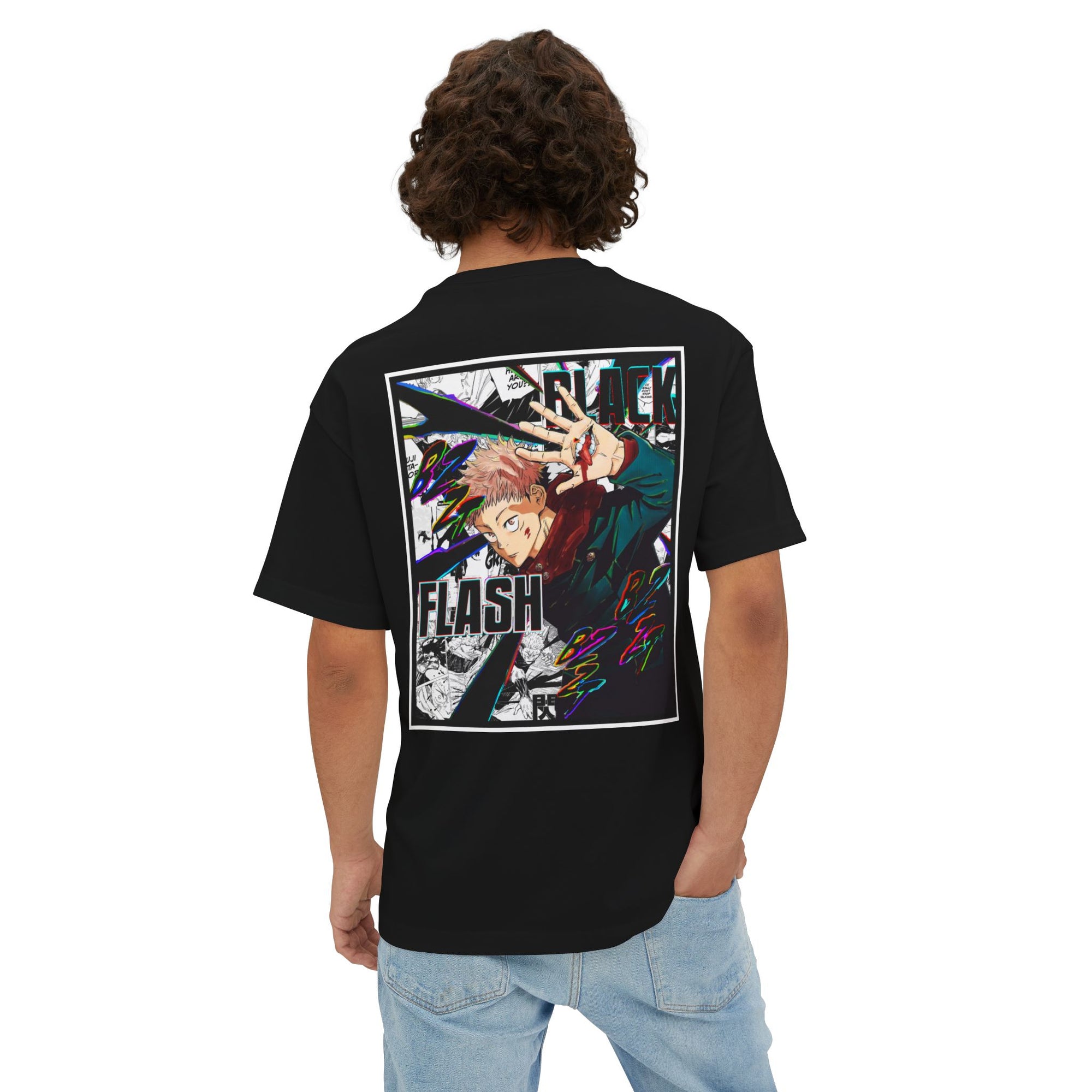 Camiseta extragrande Yuji Itadori (JUJUTSU KAISEN)