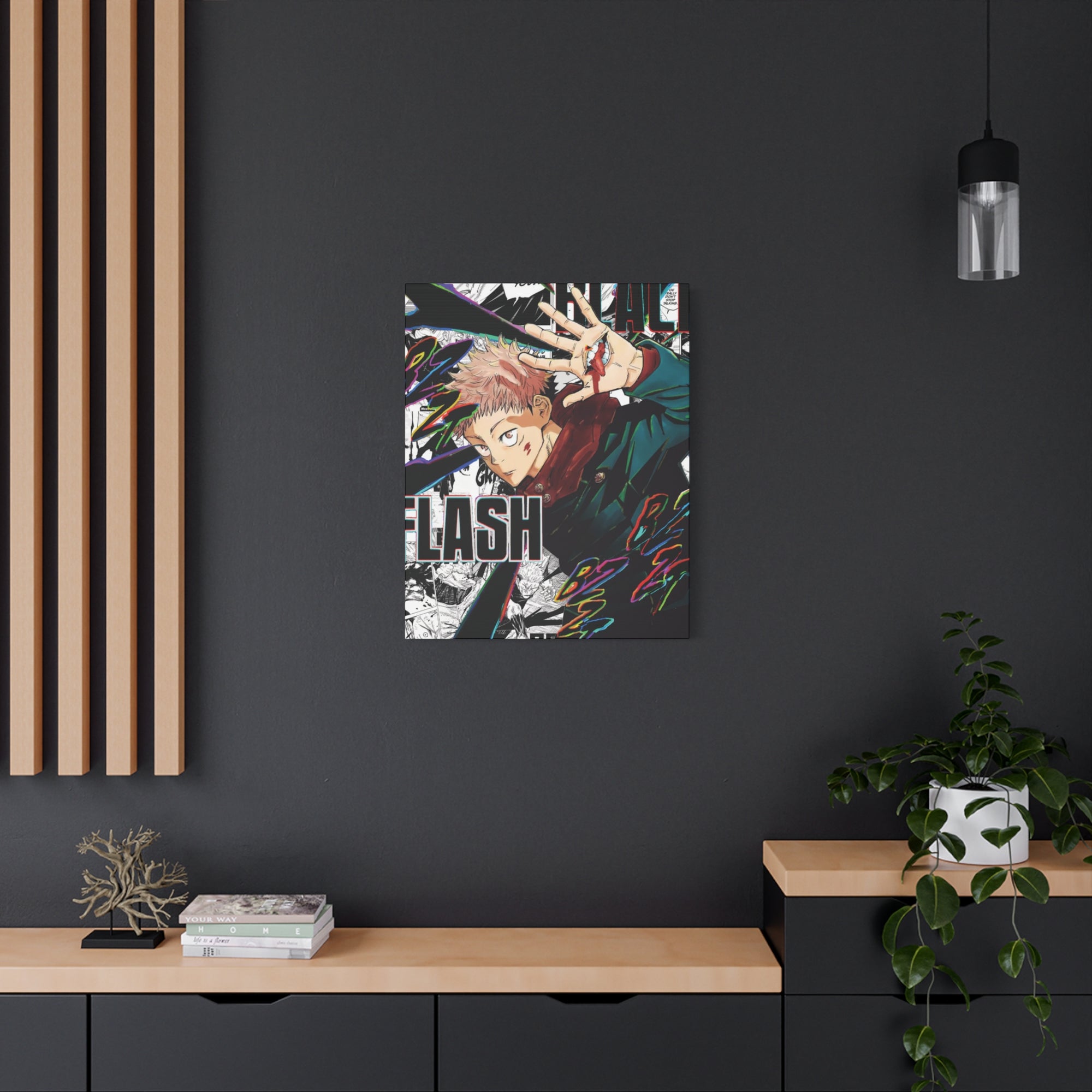 Yuji Itadori (Jujutsu Kaisen) 24 x 30in Canvas