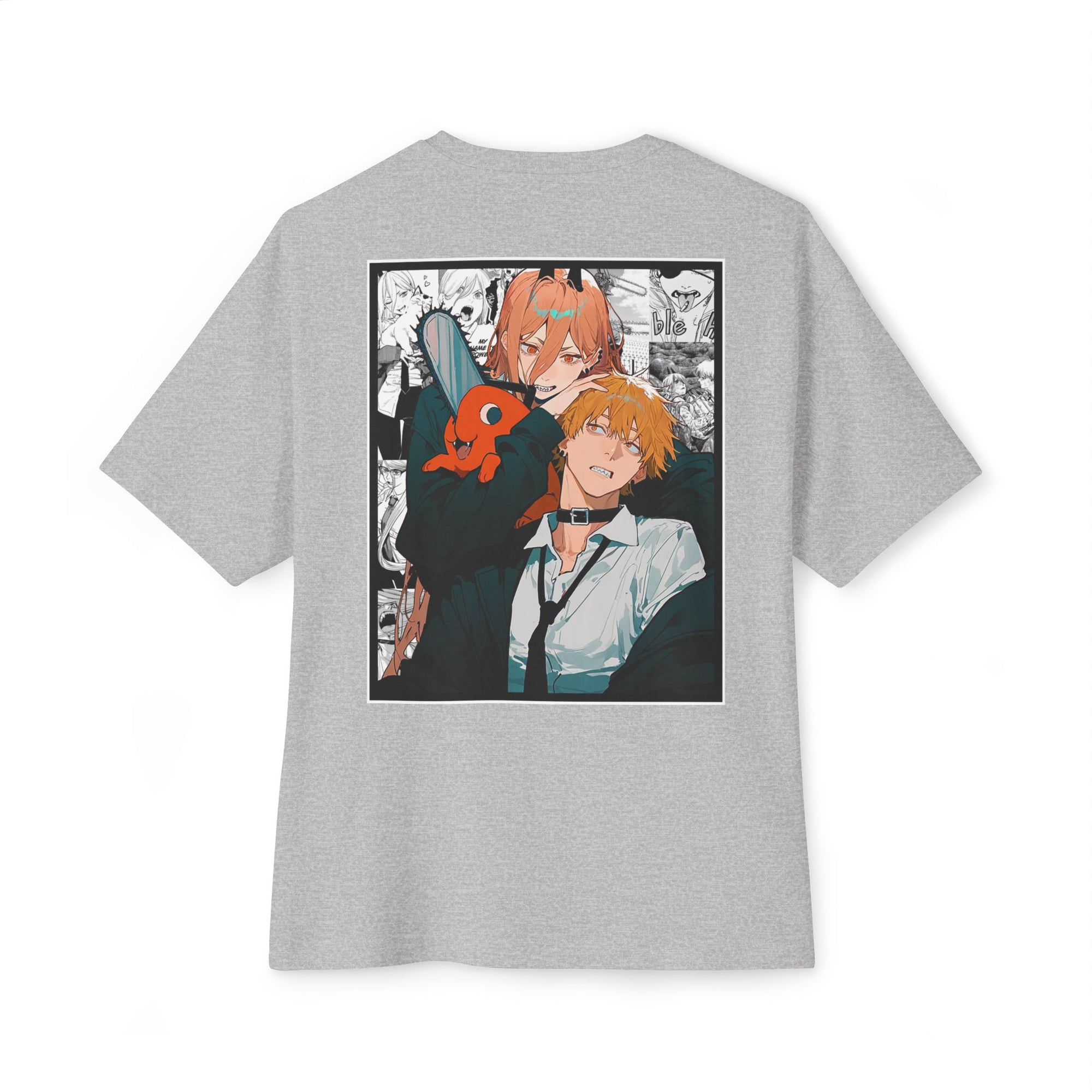 Denji & Power (Chainsaw Man) Premium Oversized Tee