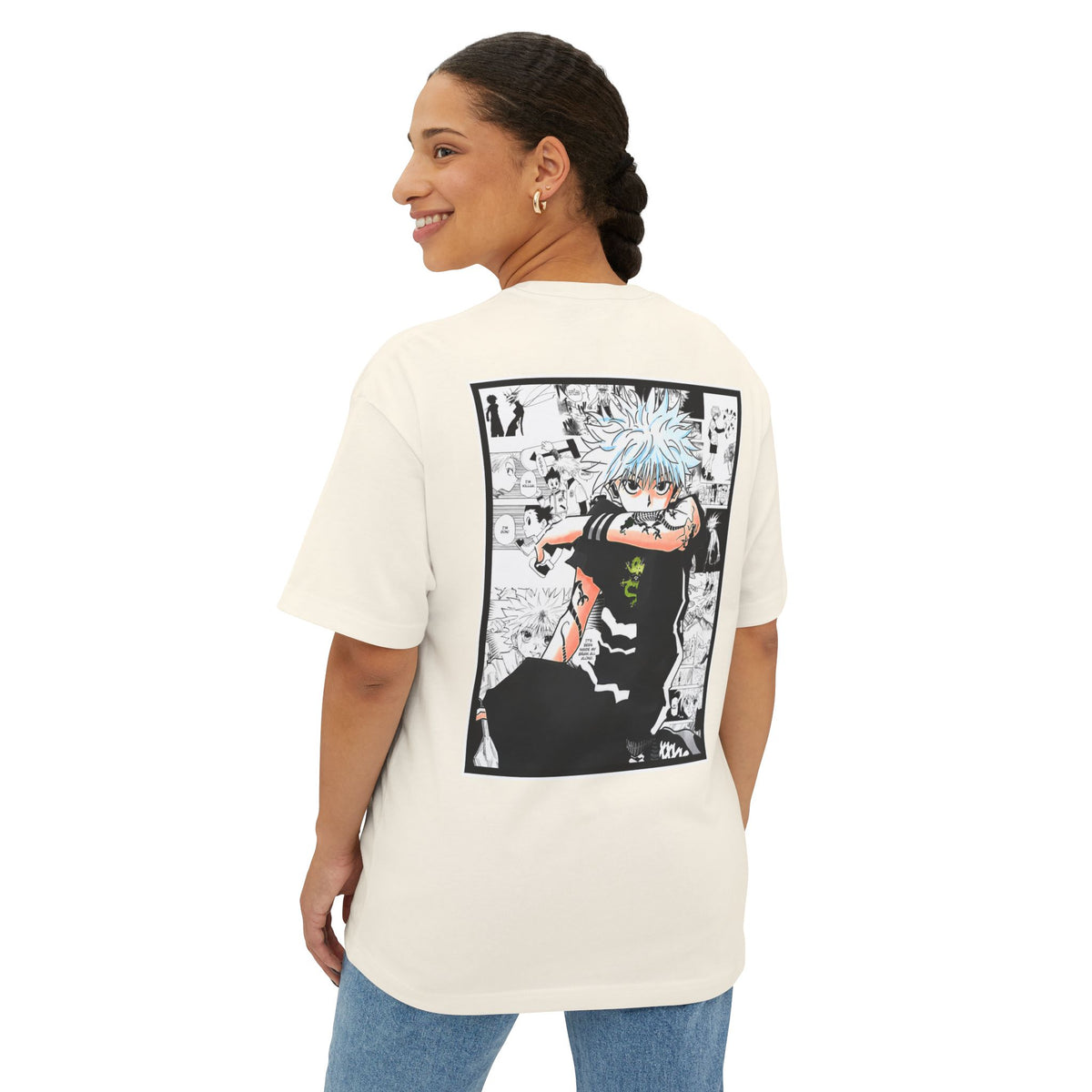 Killua Zoldych (HunterXHunter) Premium Oversized Tee