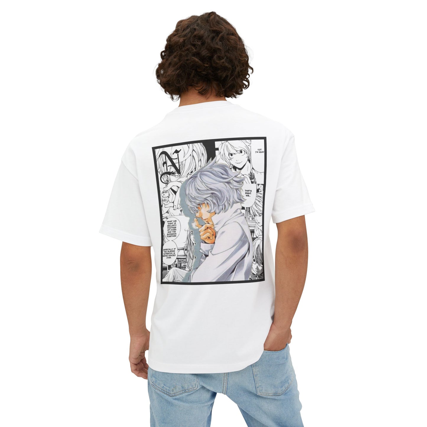N. (DEATH NOTE) Oversized Tee