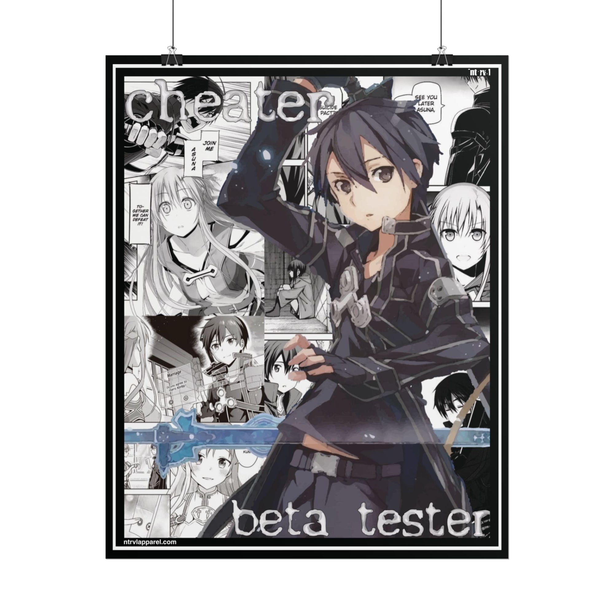 Kazuto Kirigaya (Sword Art Online) Poster