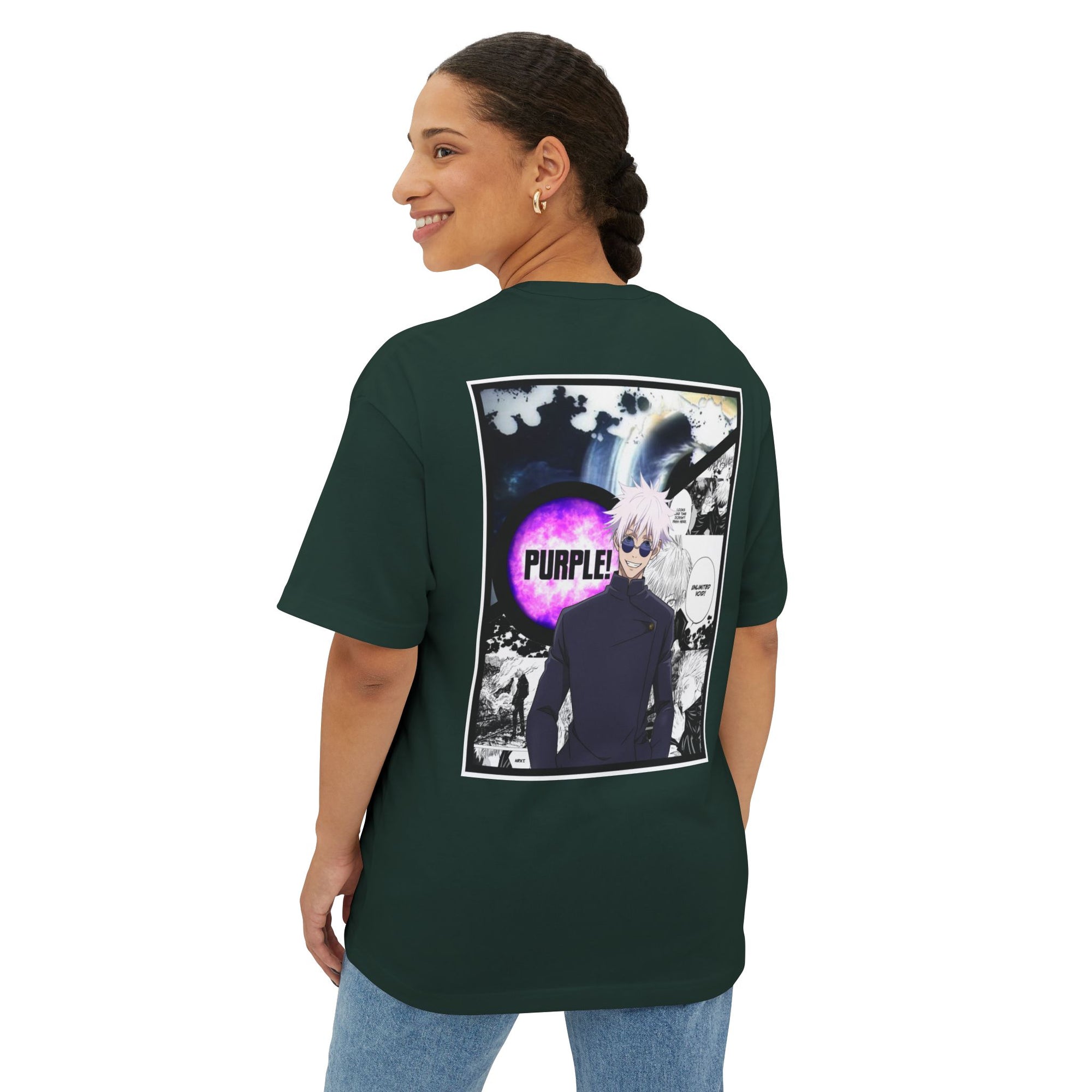 Camiseta extragrande de Satoru Gojo (JUJUTSU KAISEN)