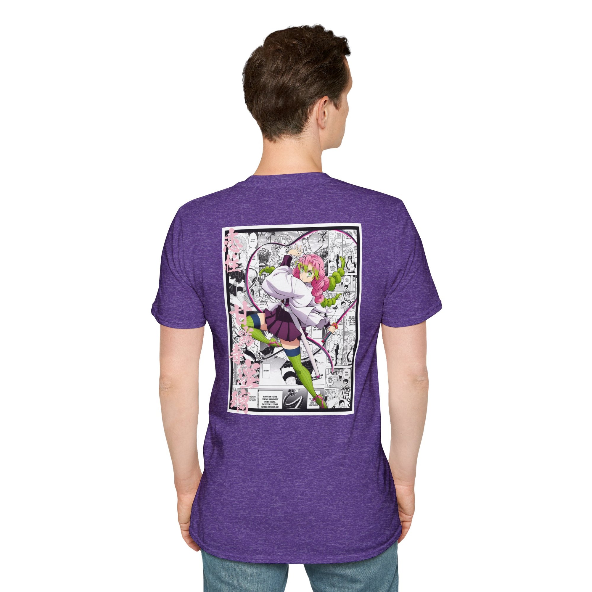 Camiseta informal Kanroji Mitsuri (DEMON SLAYER)