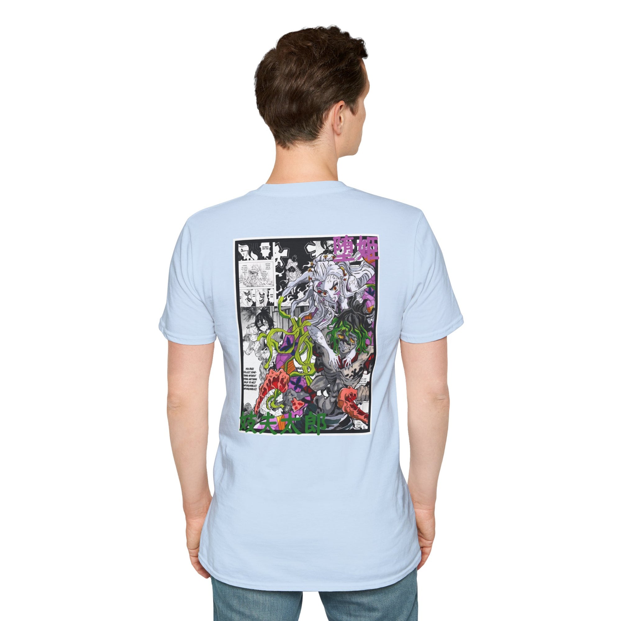 Camiseta informal Gyutaro y Daki (DEMON SLAYER)