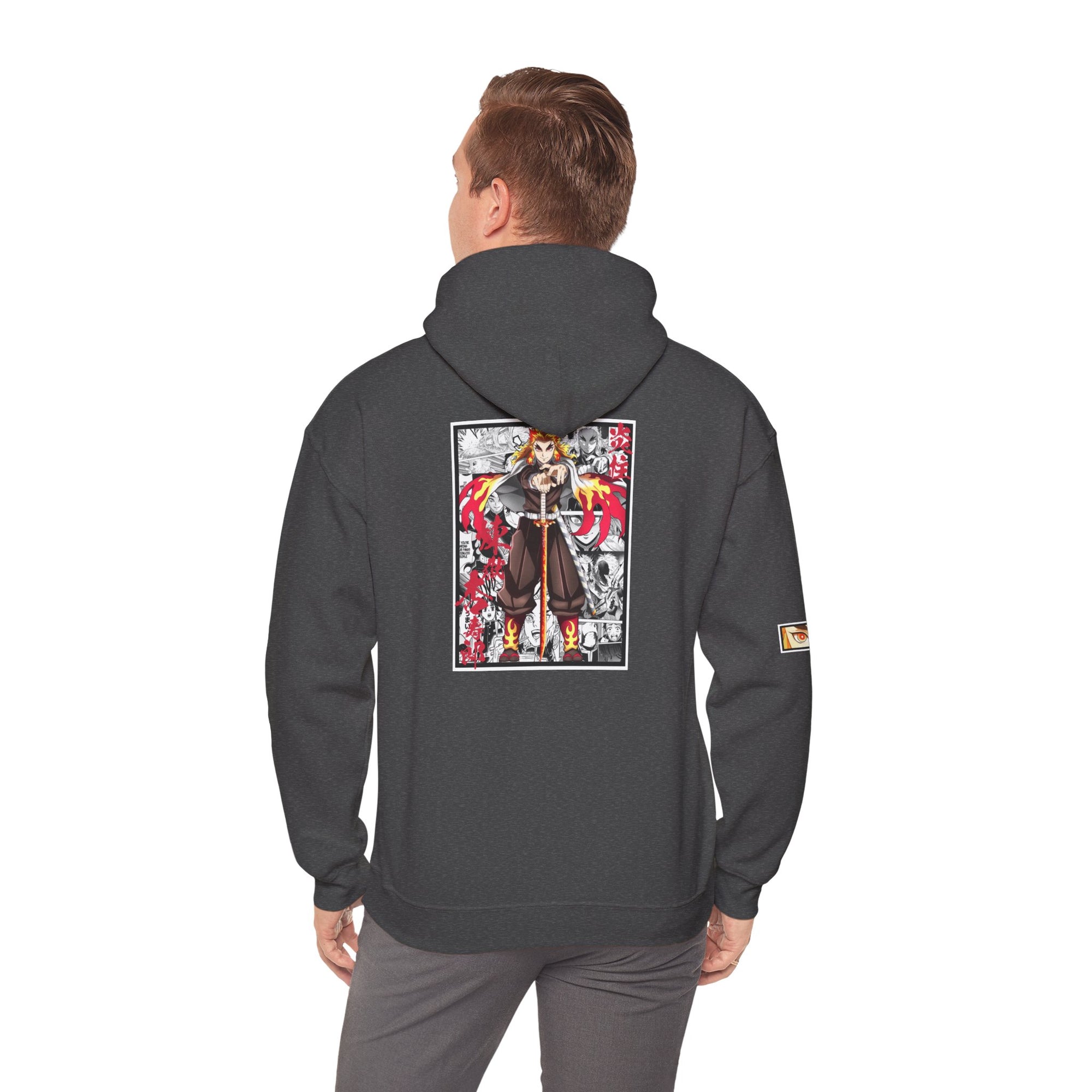 Kyojuro Rengoku (DEMON SLAYER) Sudadera con capucha