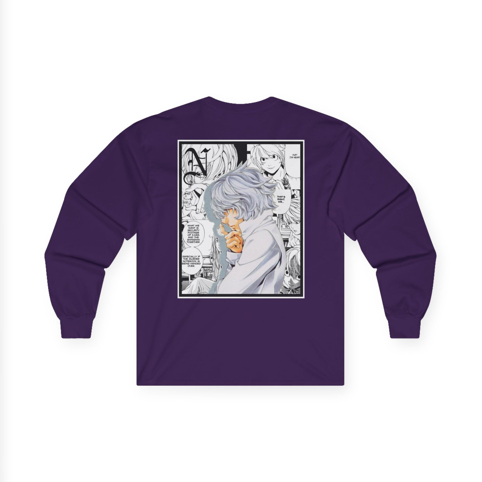 N. (DEATH NOTE) Long Sleeve