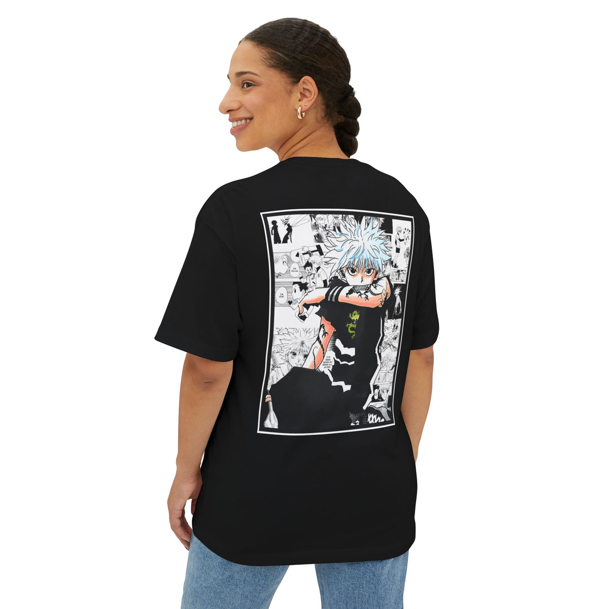 Killua Zoldych (HunterXHunter) Premium Oversized Tee