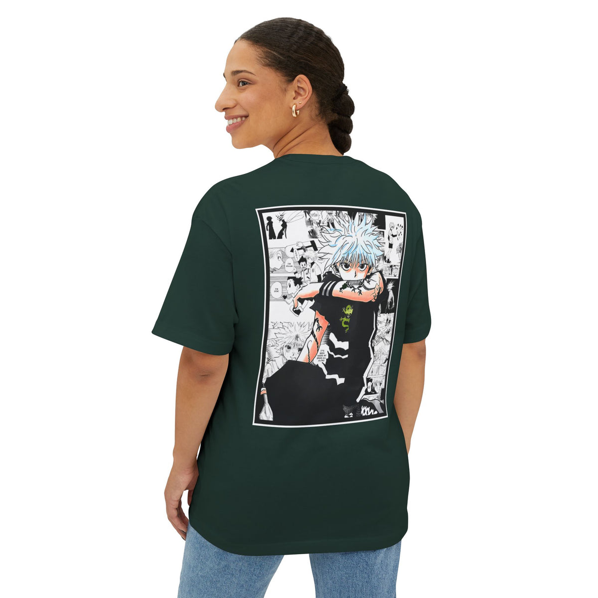 Killua Zoldych (HunterXHunter) Premium Oversized Tee