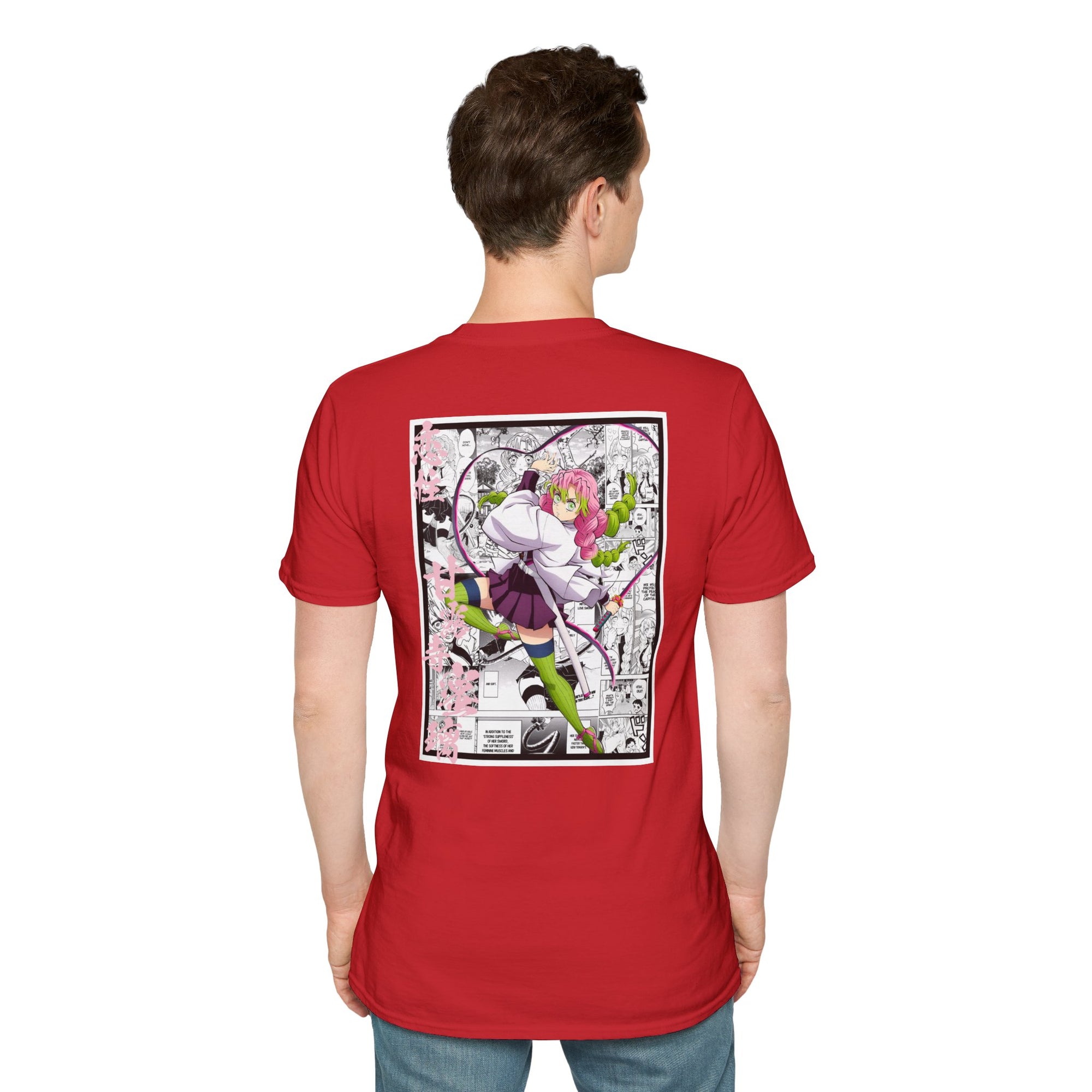Camiseta informal Kanroji Mitsuri (DEMON SLAYER)