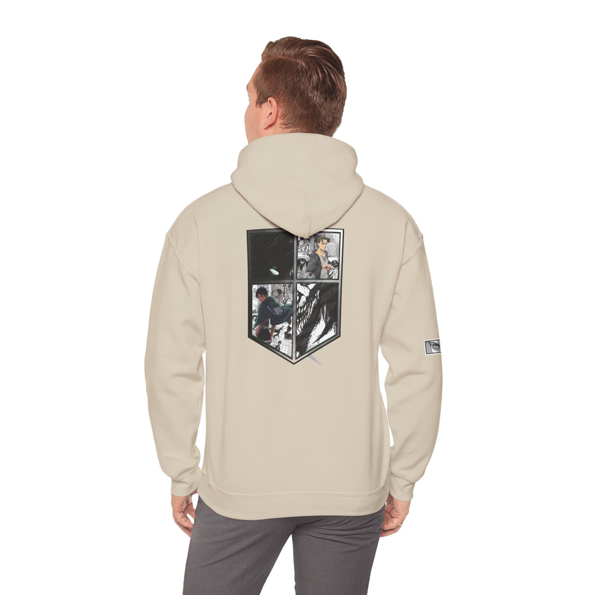 Sudadera con capucha de Eren Yeager (ATTACKONTITAN)