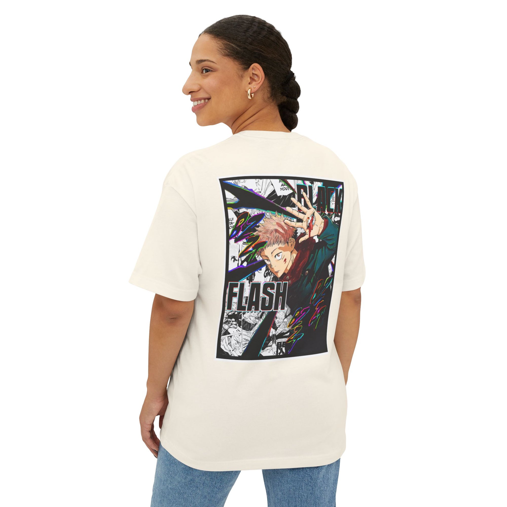 Camiseta extragrande Yuji Itadori (JUJUTSU KAISEN)