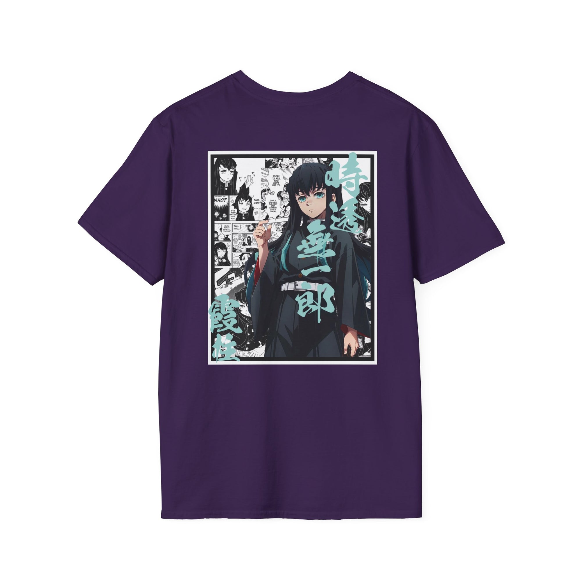 Camiseta informal de Muichiro Tokito (DEMON SLAYER)