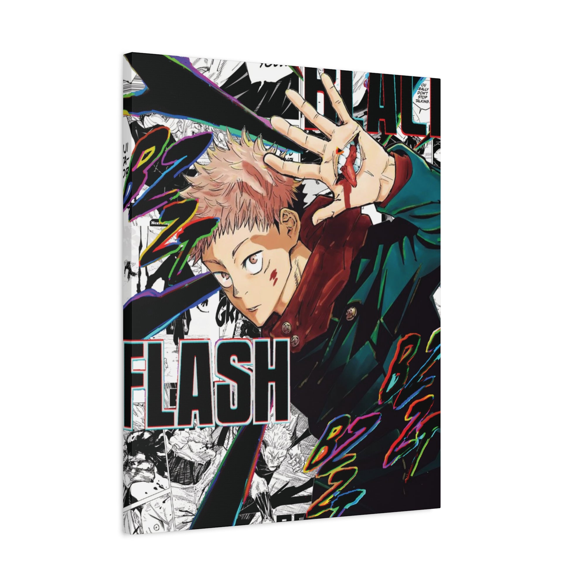 Yuji Itadori (Jujutsu Kaisen) 24 x 30in Canvas