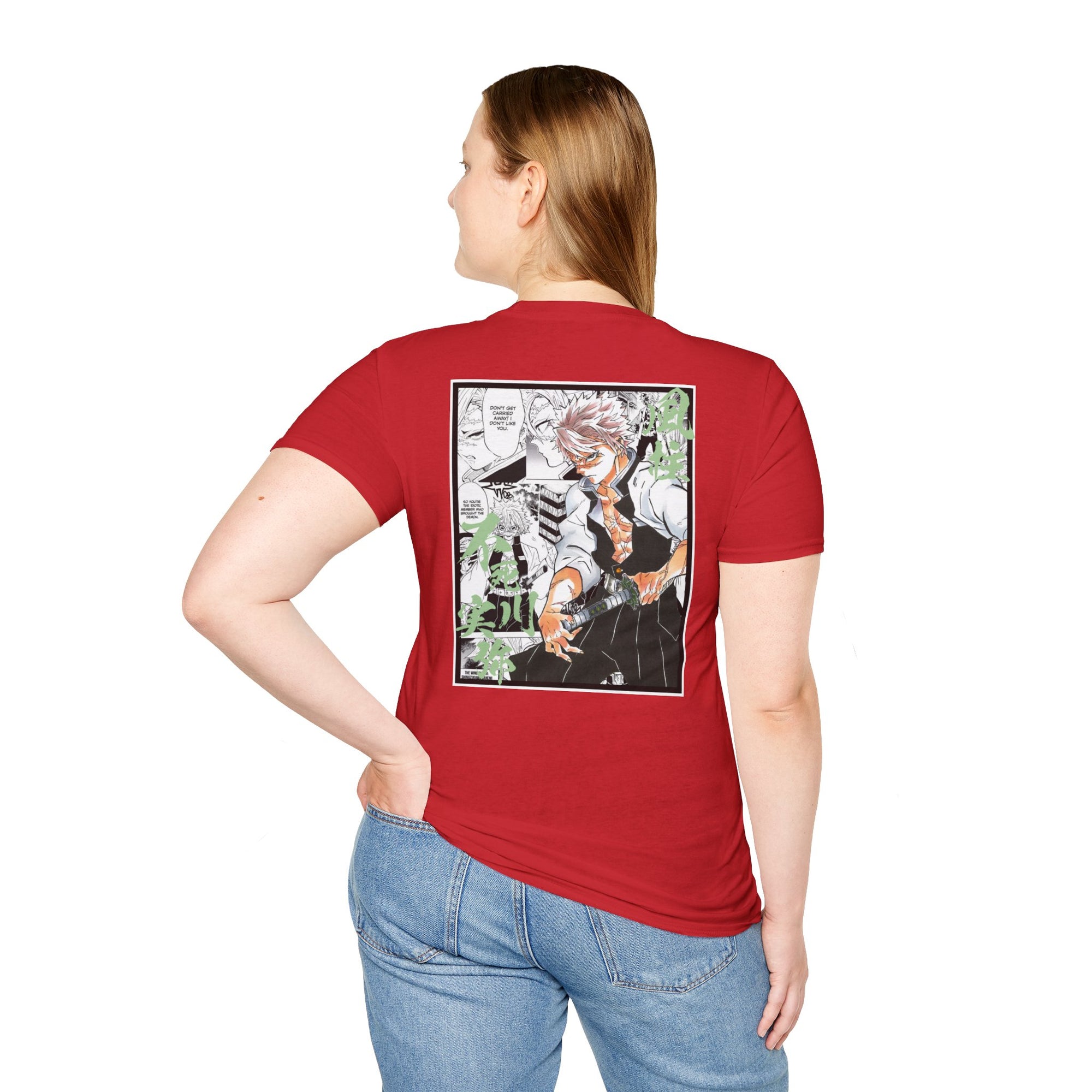 Camiseta informal Sanemi Shinazugawa (DEMON SLAYER)