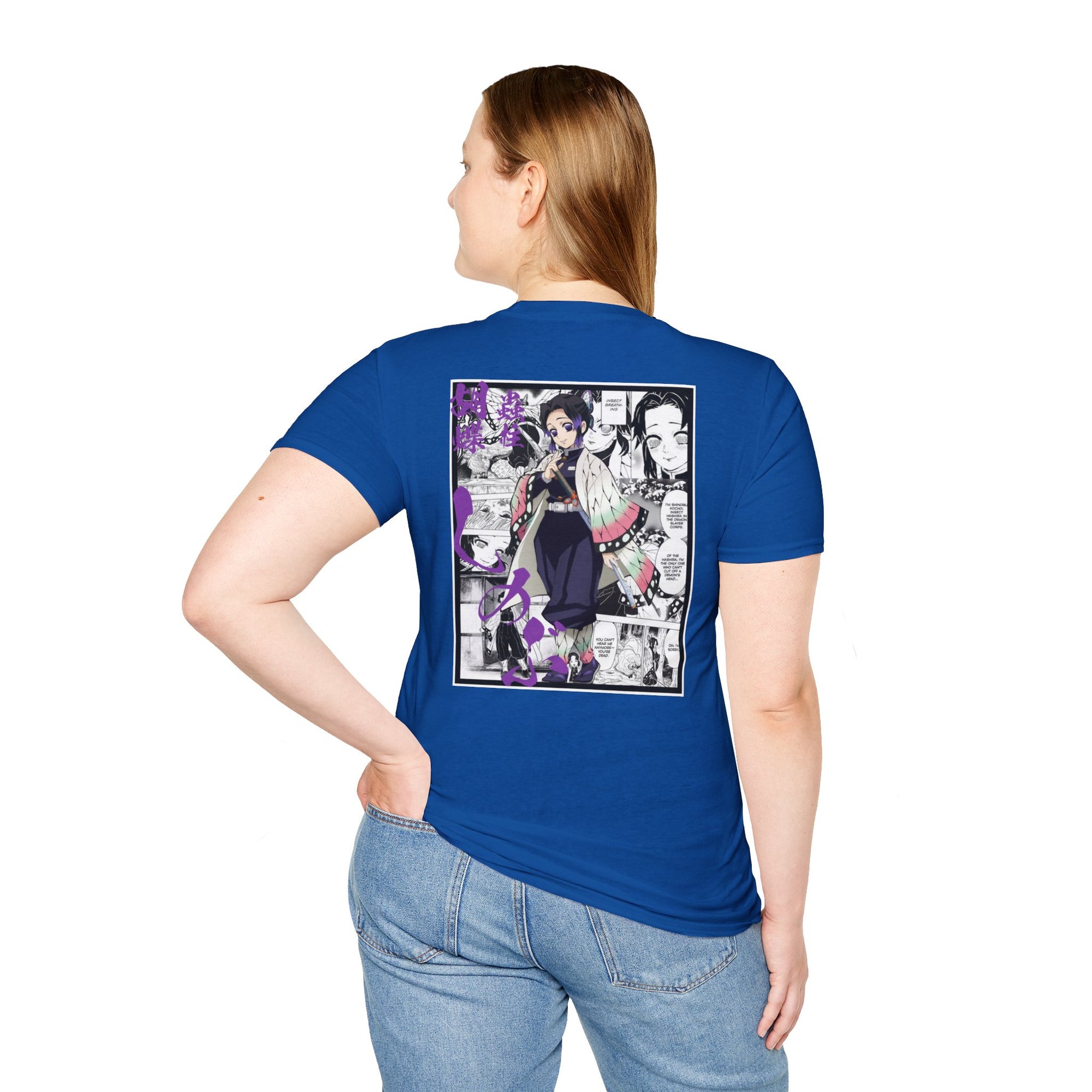 Camiseta informal de Shinobu Kochō (DEMON SLAYER)