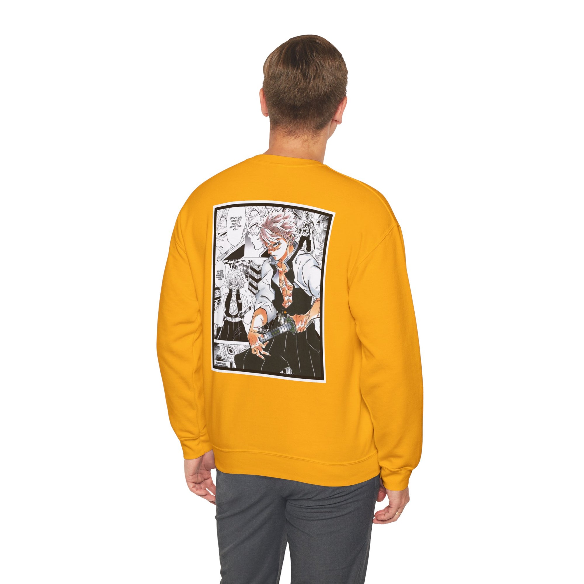 Sudadera con cuello redondo Sanemi Shinazugawa (DEMON SLAYER)