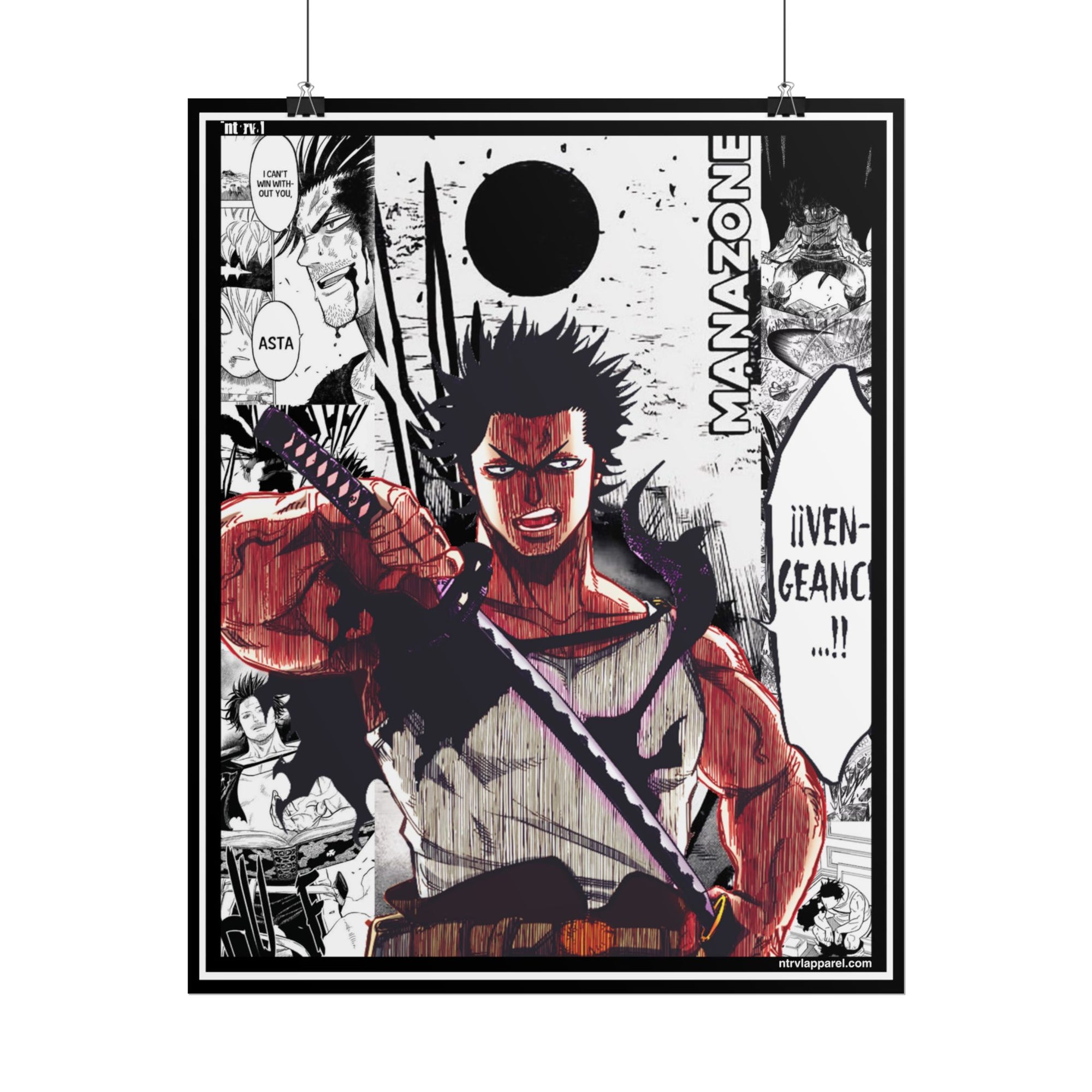 Yami Sukehiro (Black Clover) Poster