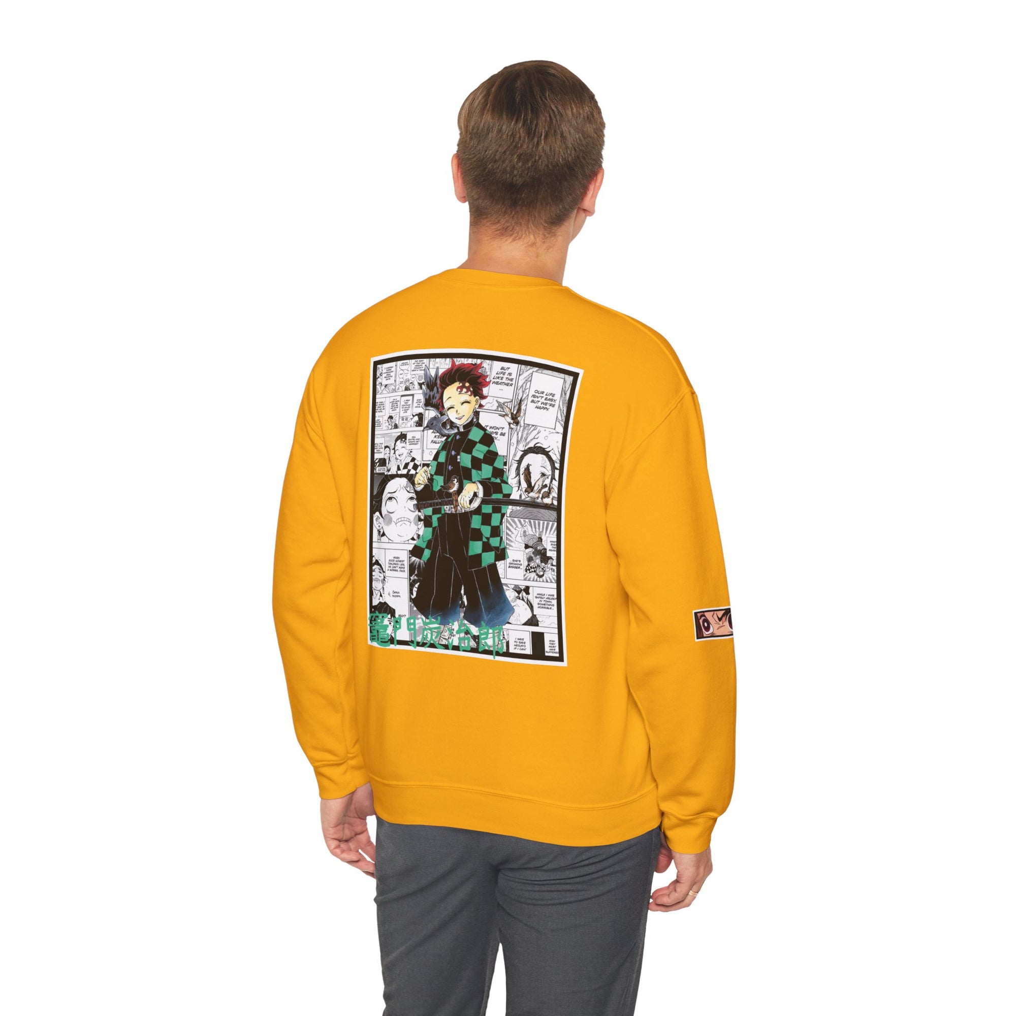 Sudadera con cuello redondo de Tanjiro Kamado (DEMON SLAYER)