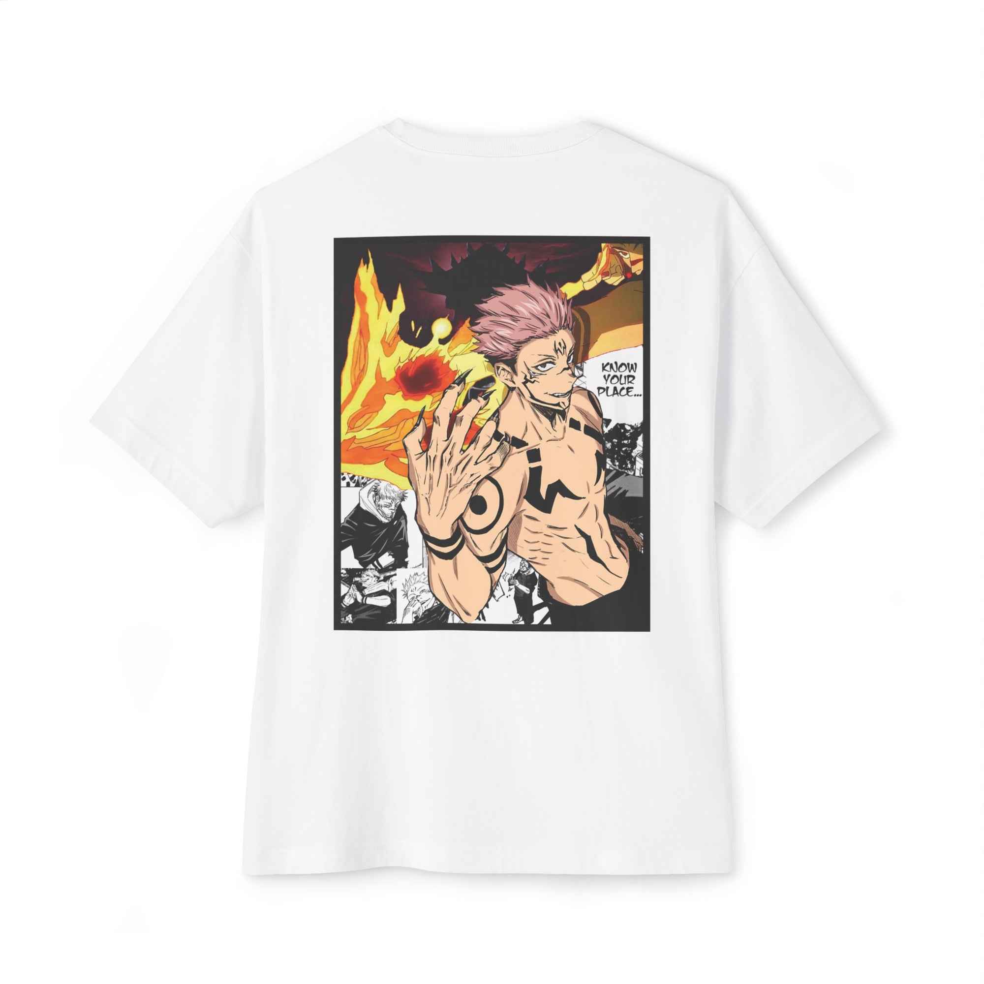 Camiseta extragrande de Ryomen Sukuna (JUJUTSU KAISEN)