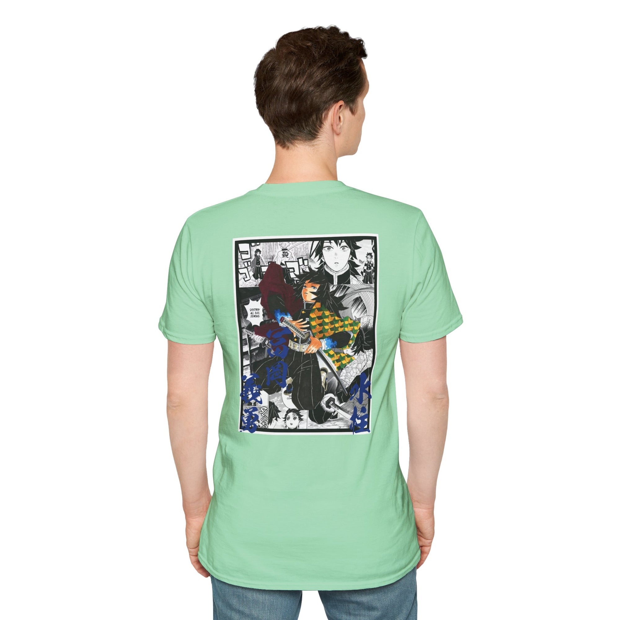 Camiseta informal Giyu Tomioka (DEMON SLAYER)