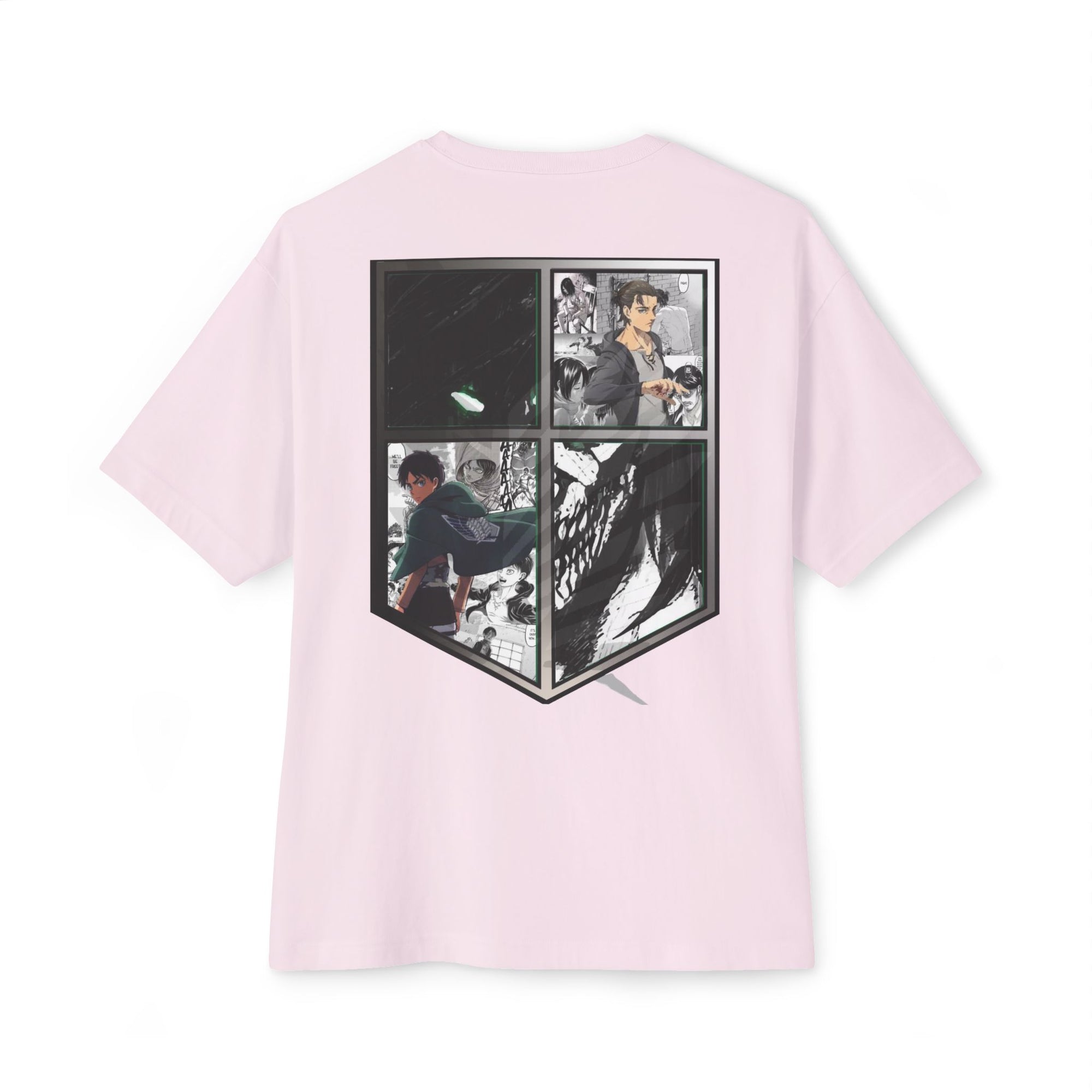 Camiseta extragrande de Eren Yeager (ATTACKONTITAN)
