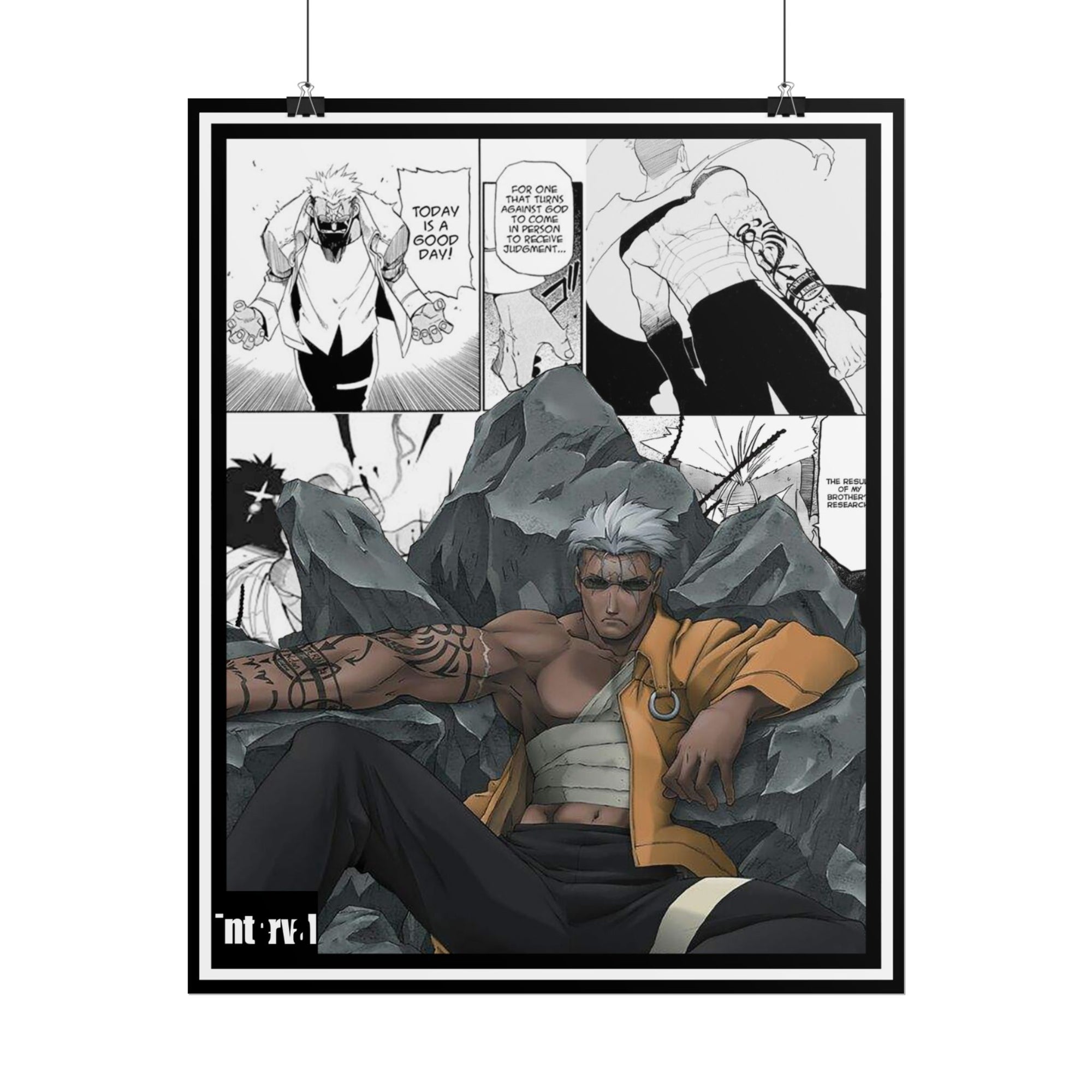 Scar (Fullmetal) Poster