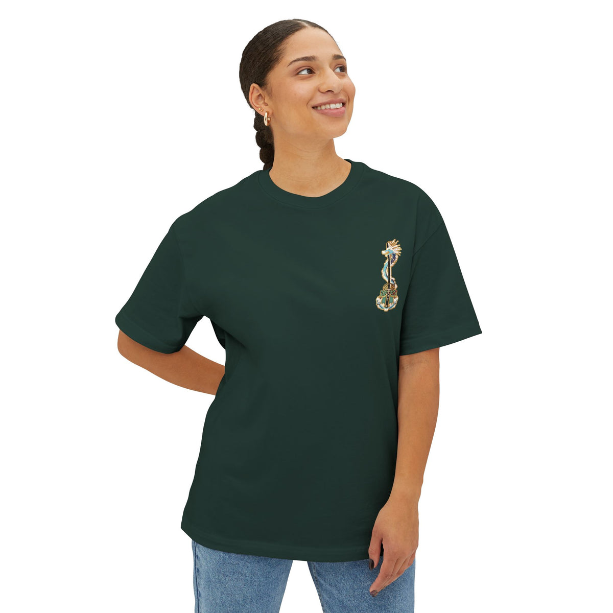 Tanjiro Kamado (DEMON SLAYER) Premium Oversized Tee