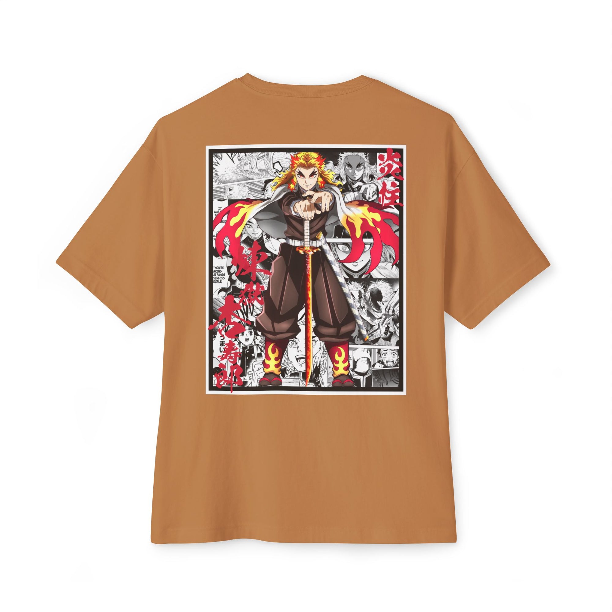 Kyojuro Rengoku (DEMON SLAYER) Premium Oversized Tee