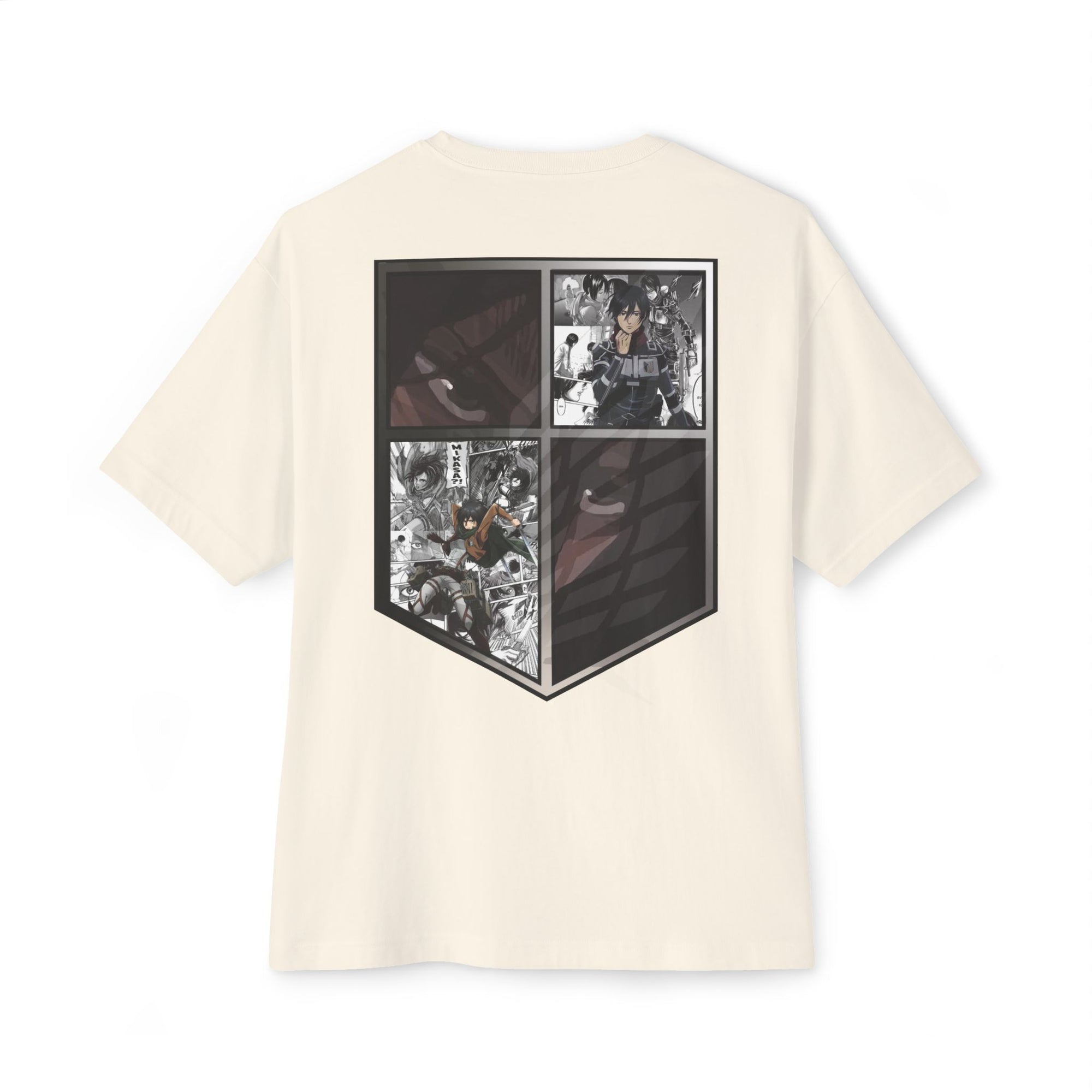 Camiseta extragrande de Mikasa Ackerman (ATAQUE A LOS TITANES)