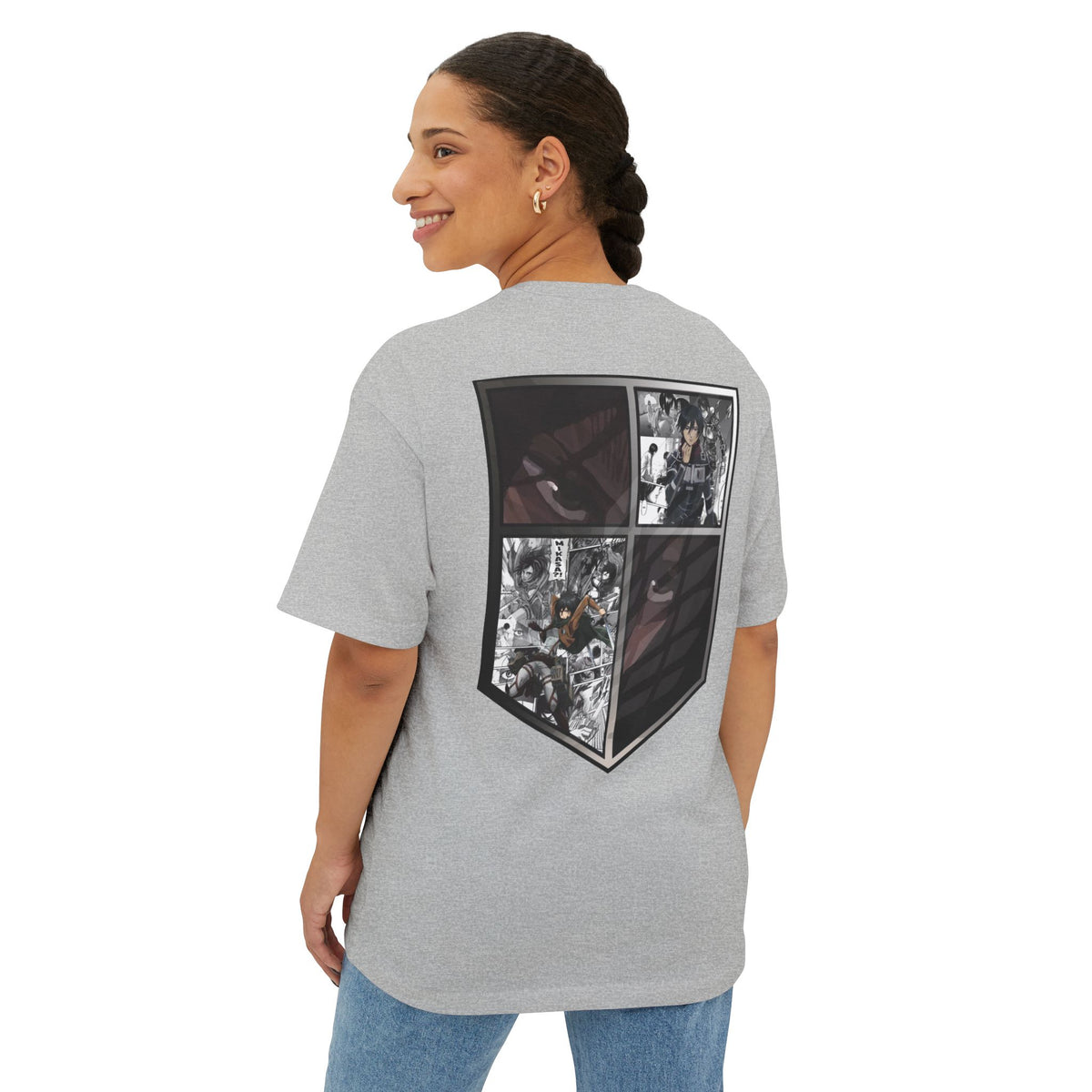 Mikasa Ackerman (ATTACK ON TITAN) Premium Oversized Tee