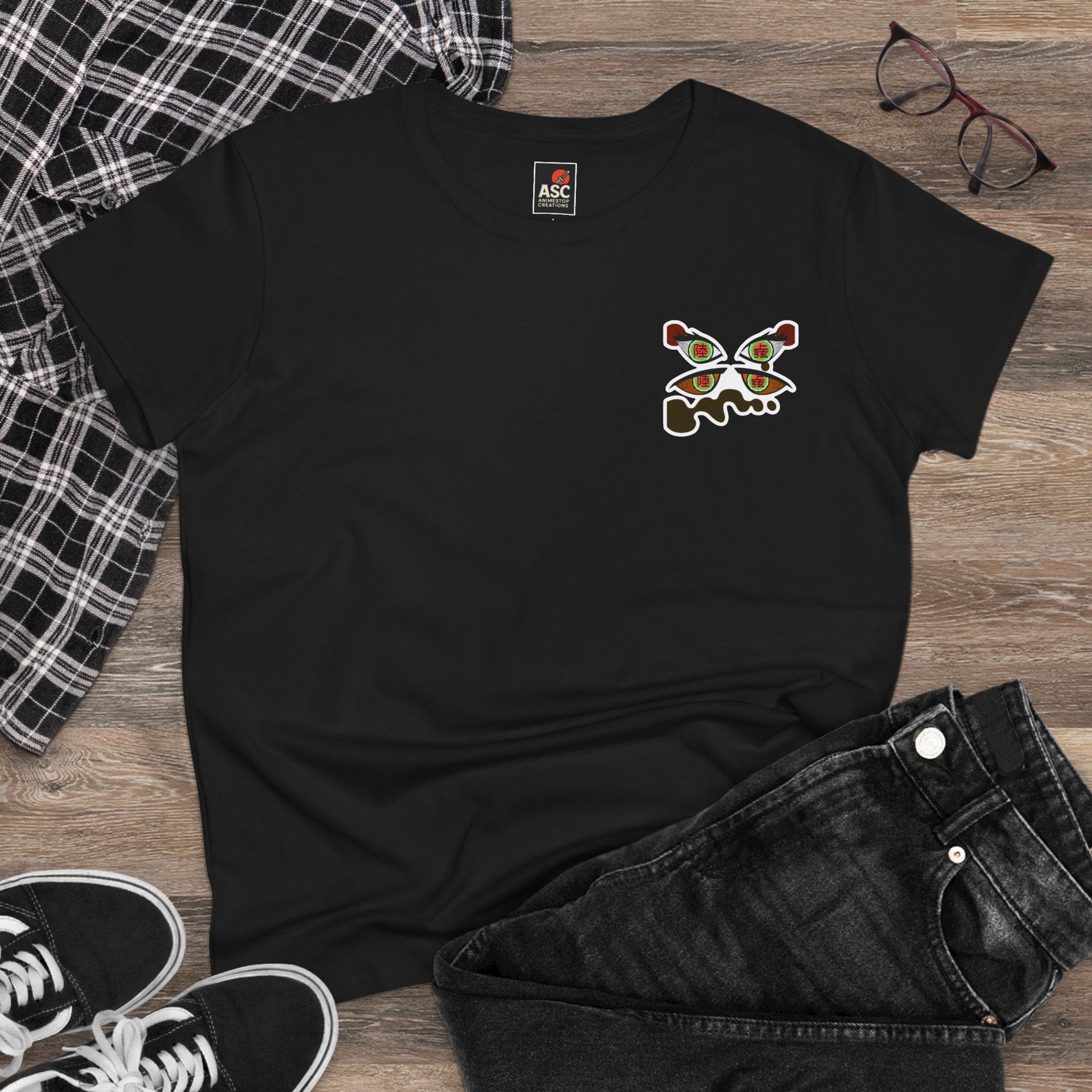 Camiseta para mujer Gyutaro y Daki (DEMON SLAYER)