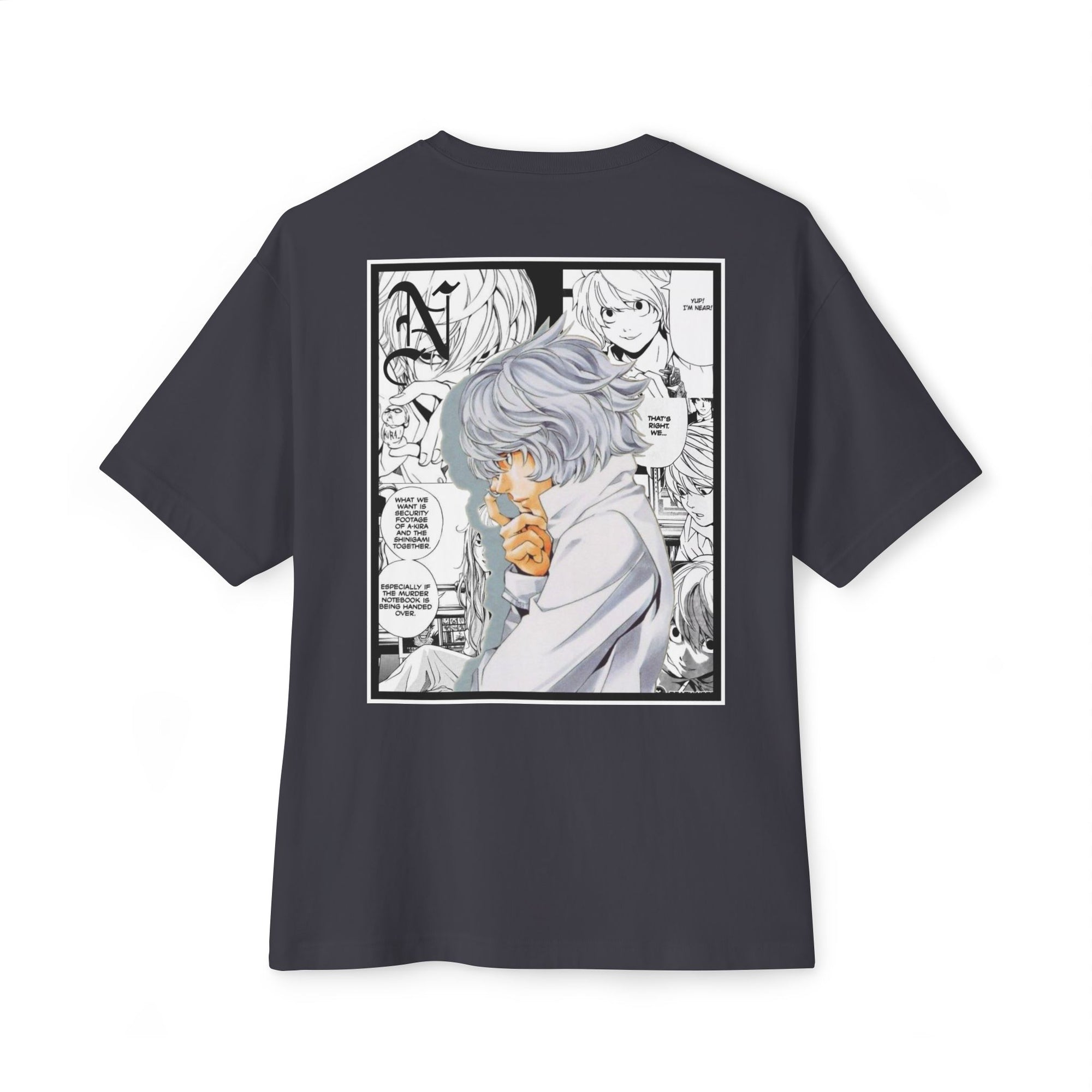 N. (DEATH NOTE) Premium Oversized Tee