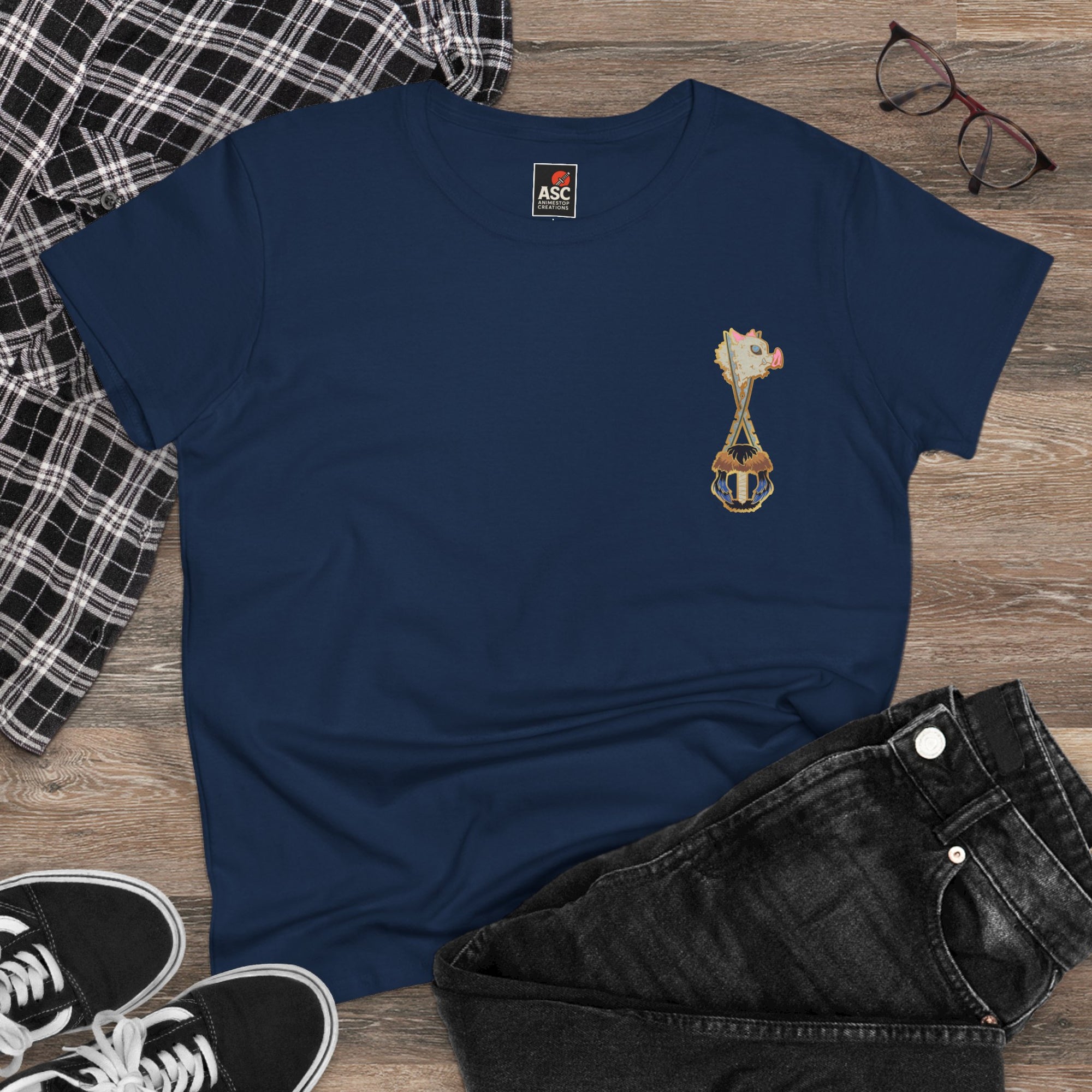 Camiseta de mujer Inosuke Hashibira (DEMON SLAYER)