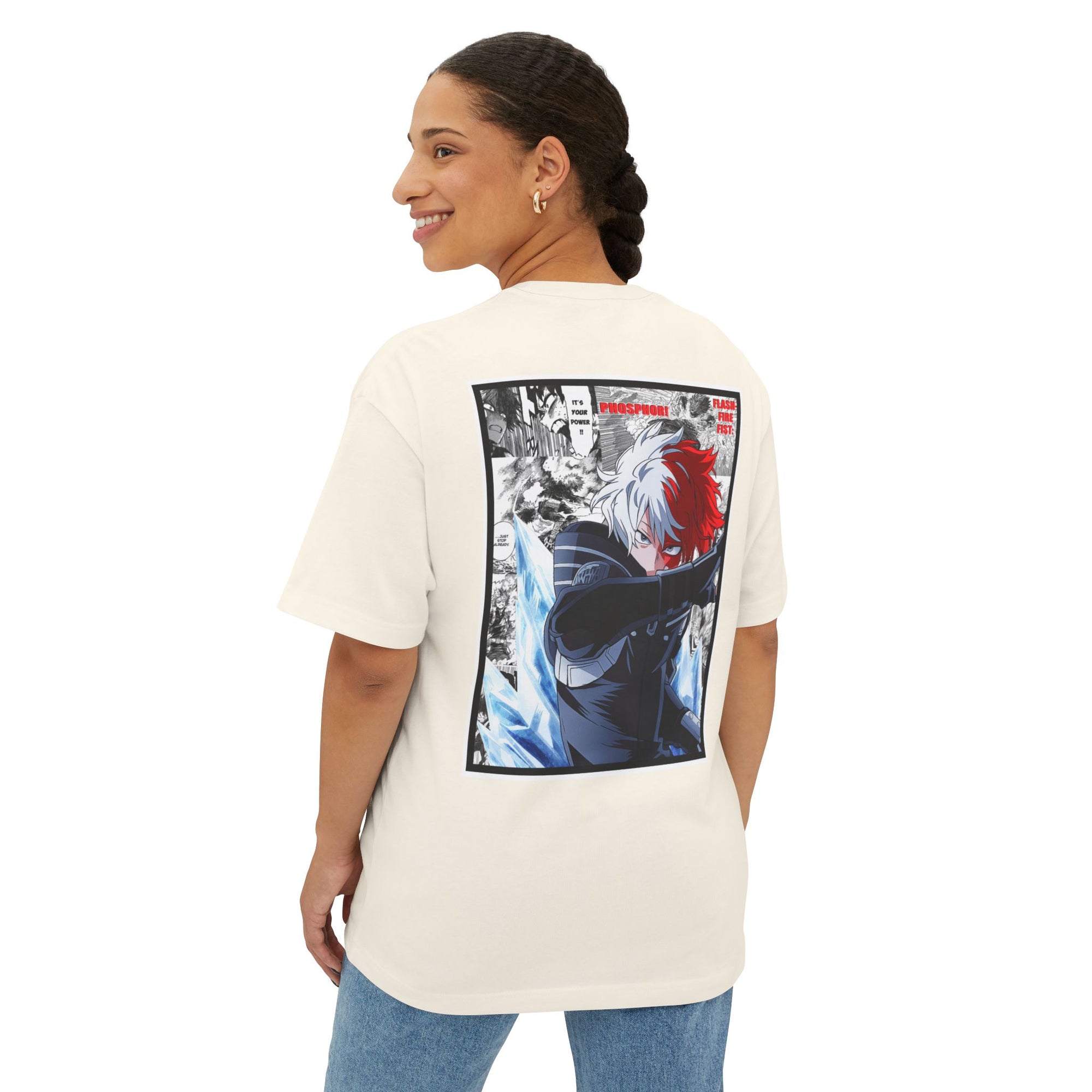 Shoto Todoroki (My Hero Academia) Premium Oversized Tee