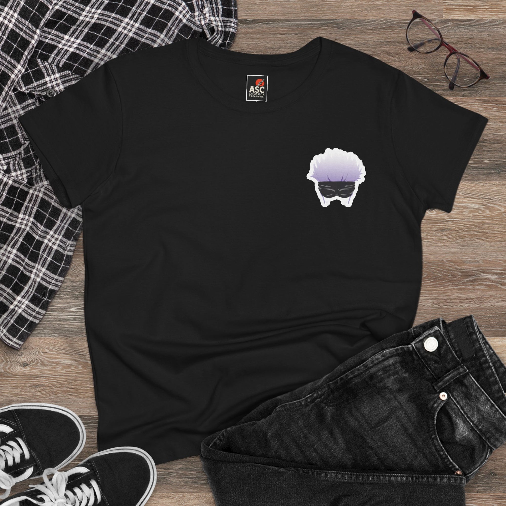 Camiseta de mujer Satoru Gojo (JUJUTSU KAISEN)