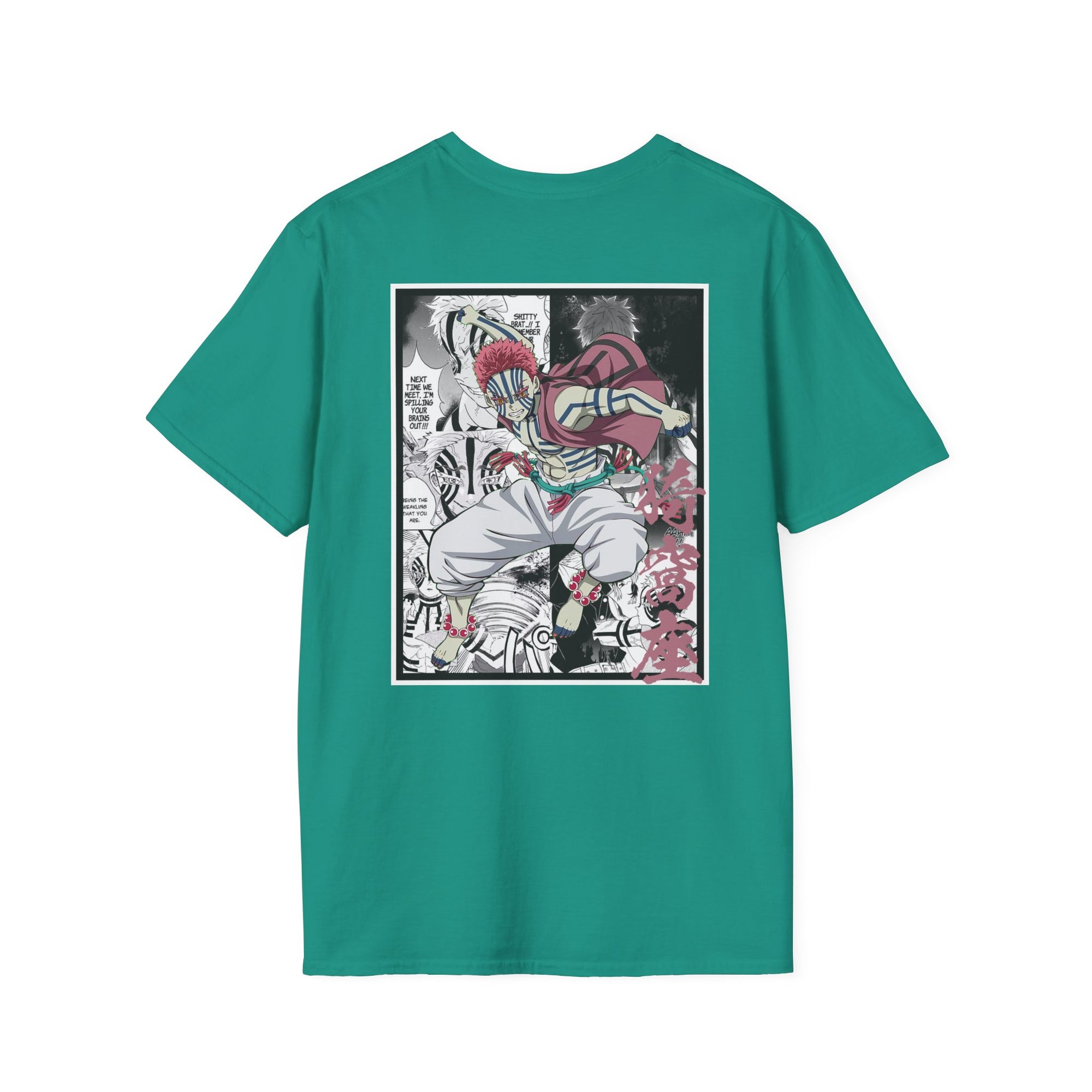 Camiseta informal de Akaza (DEMON SLAYER)