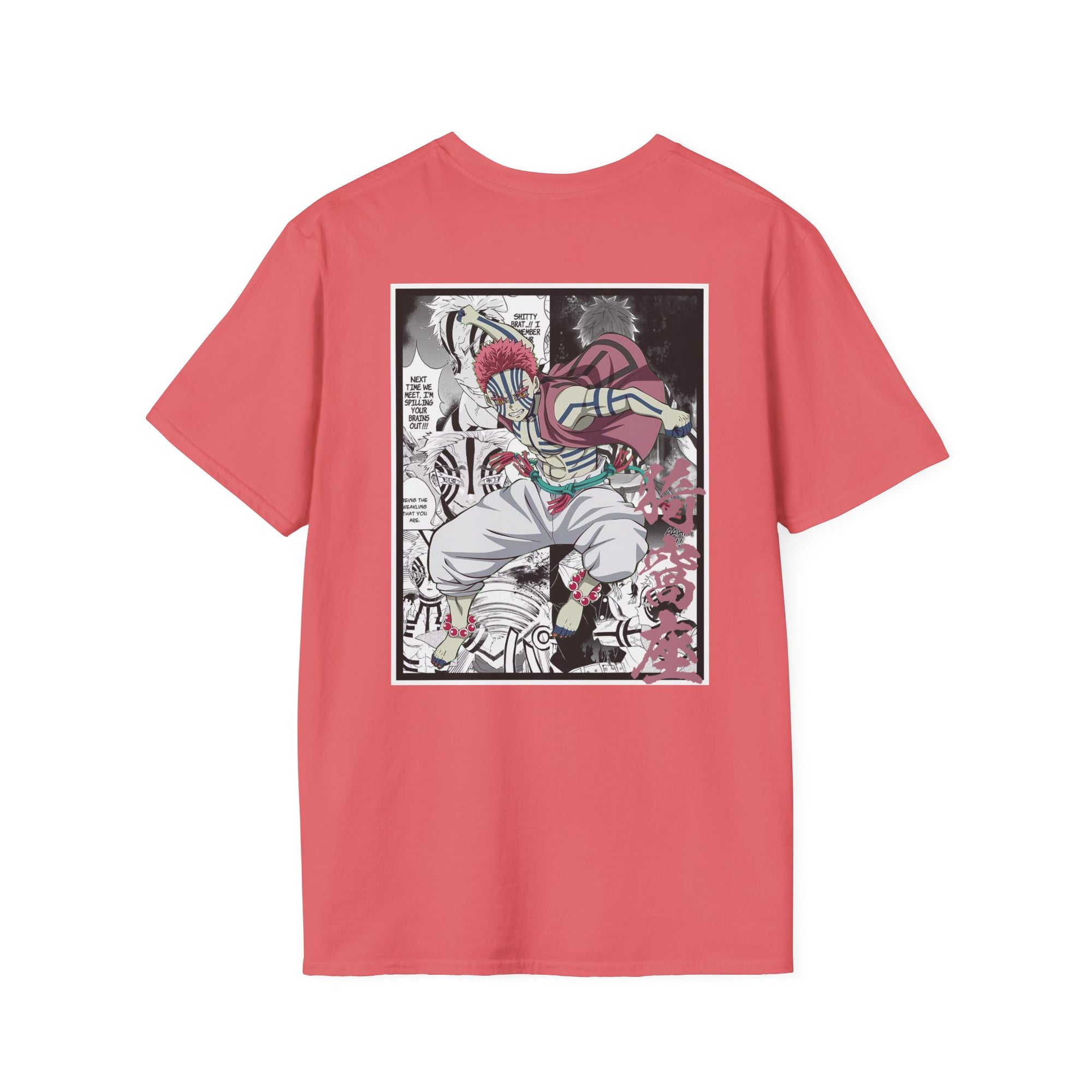 Camiseta informal de Akaza (DEMON SLAYER)