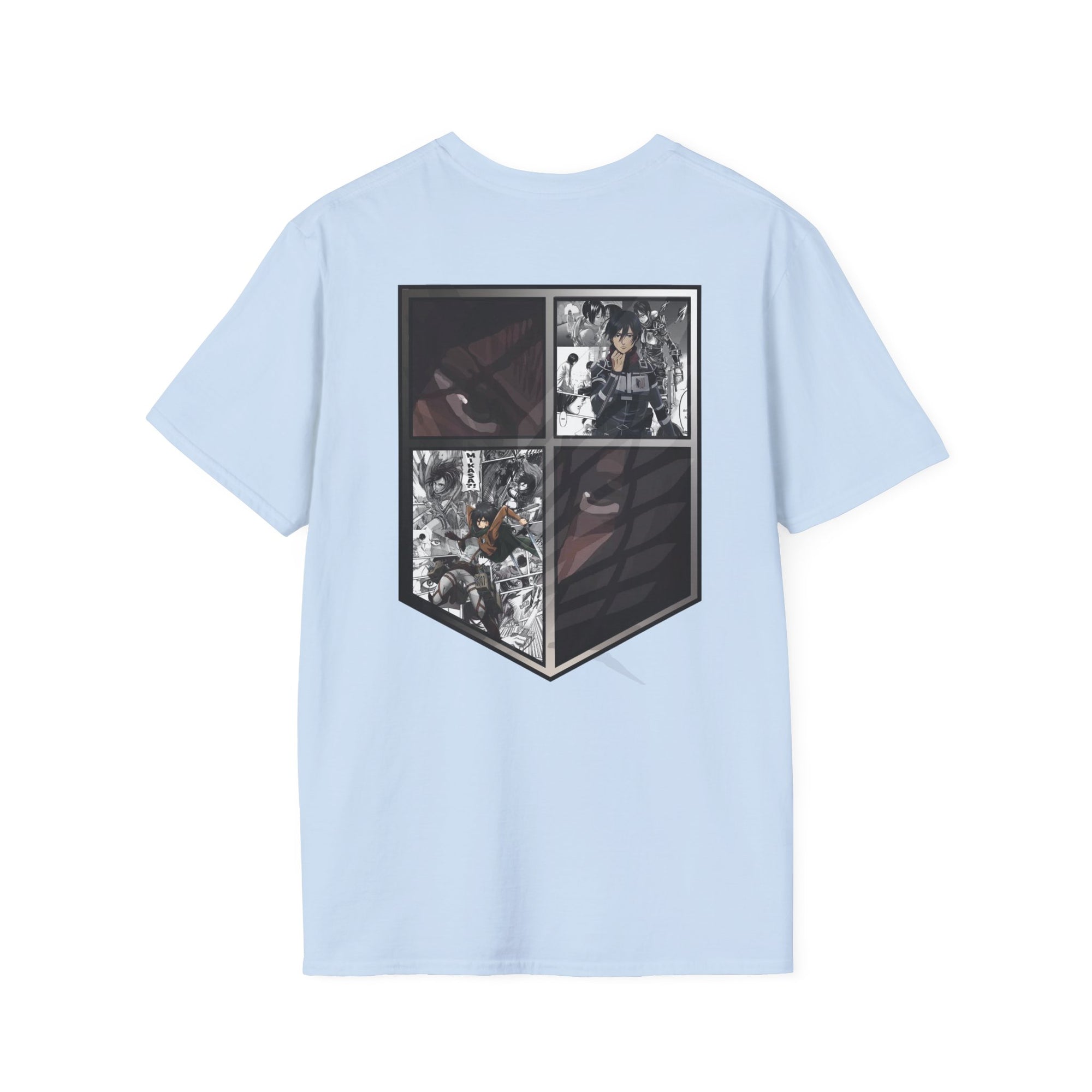 Camiseta informal de Mikasa Ackerman (ATAQUE A LOS TITANES)