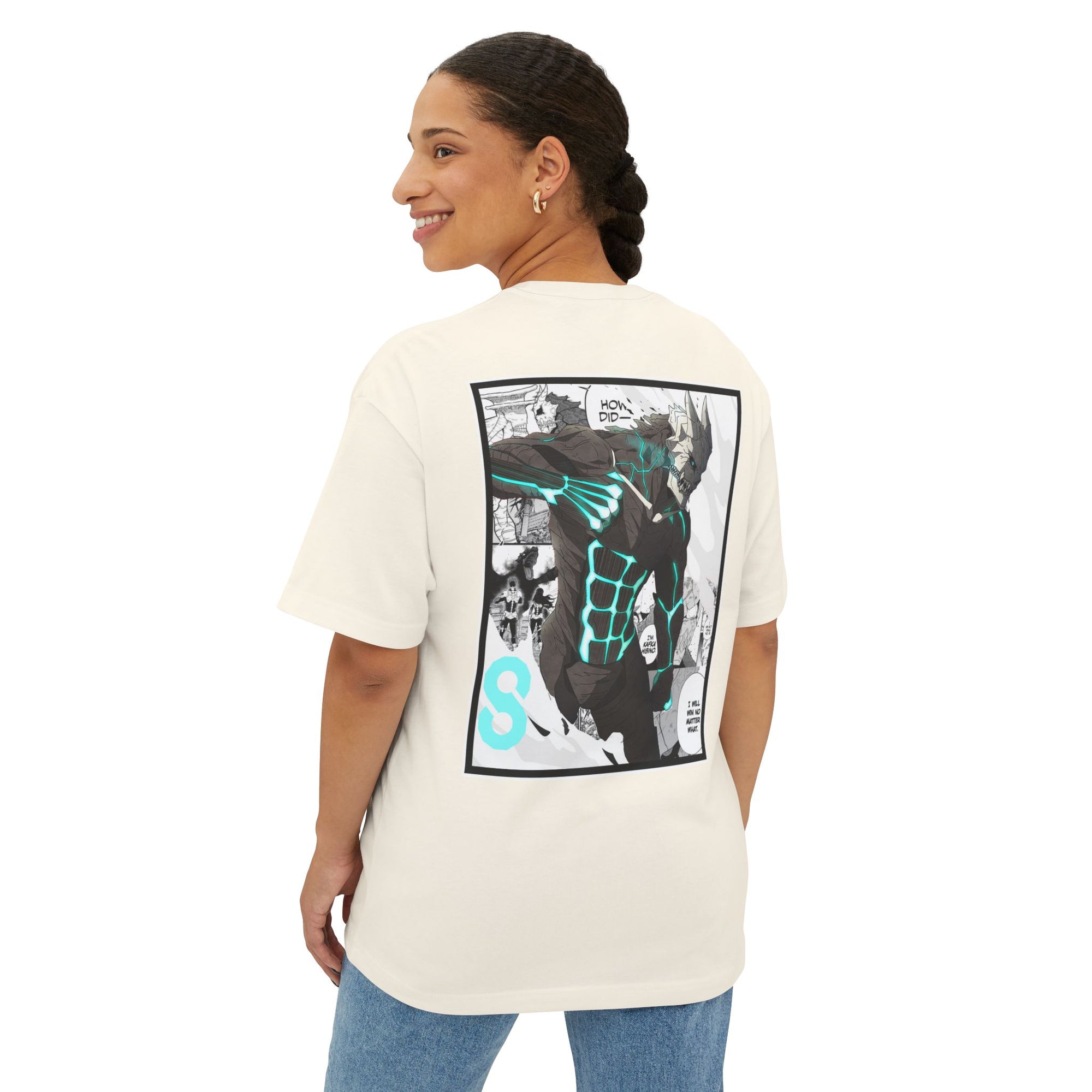 Kafka Hibino (Kaiju No. 8) Premium Oversized Tee