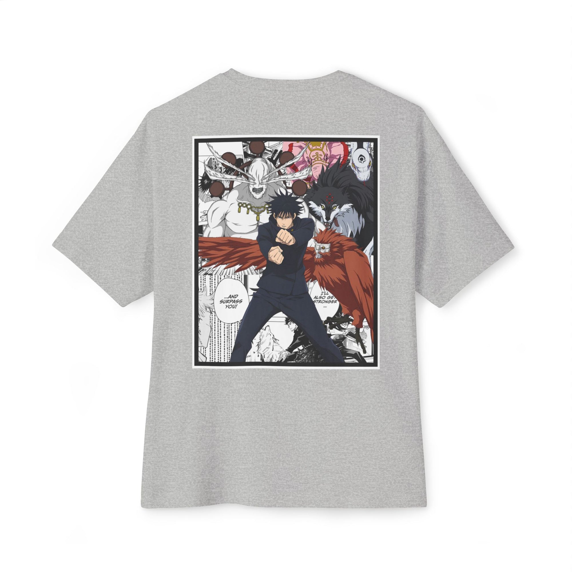 Camiseta extragrande de Megumi Fushiguro (JUJUTSU KAISEN)