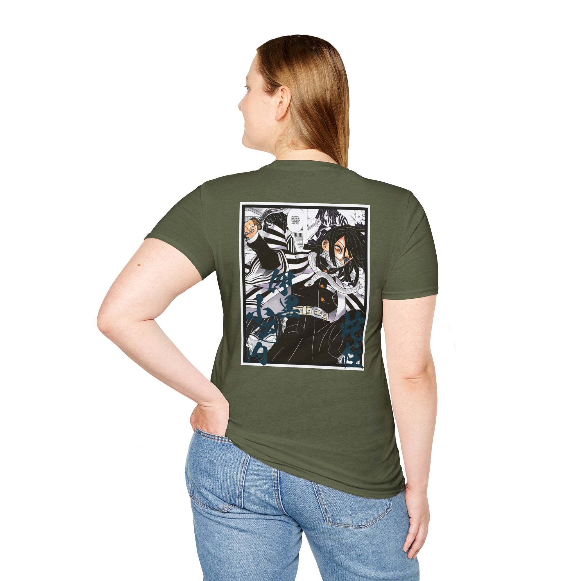 Camiseta informal Obanai Iguro (DEMON SLAYER)