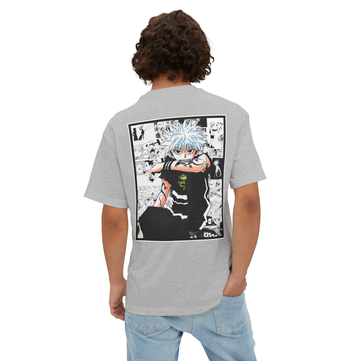 Killua Zoldych (HunterXHunter) Premium Oversized Tee