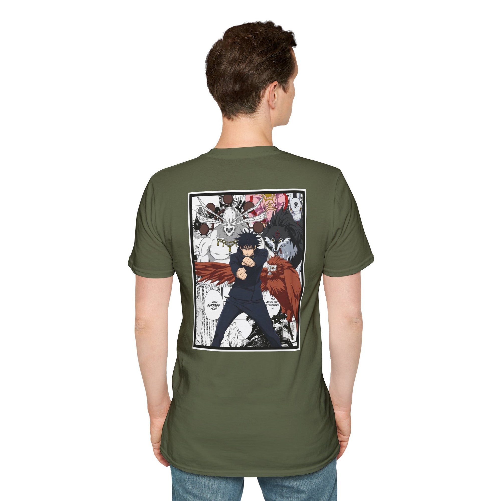 Camiseta informal Megumi Fushiguro (JUJUTSU KAISEN)