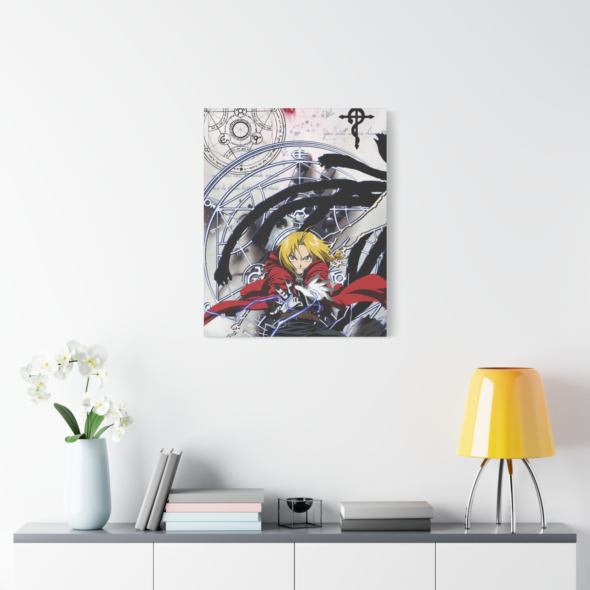 Edward Elric (Fullmetal) 24 x 30in Canvas