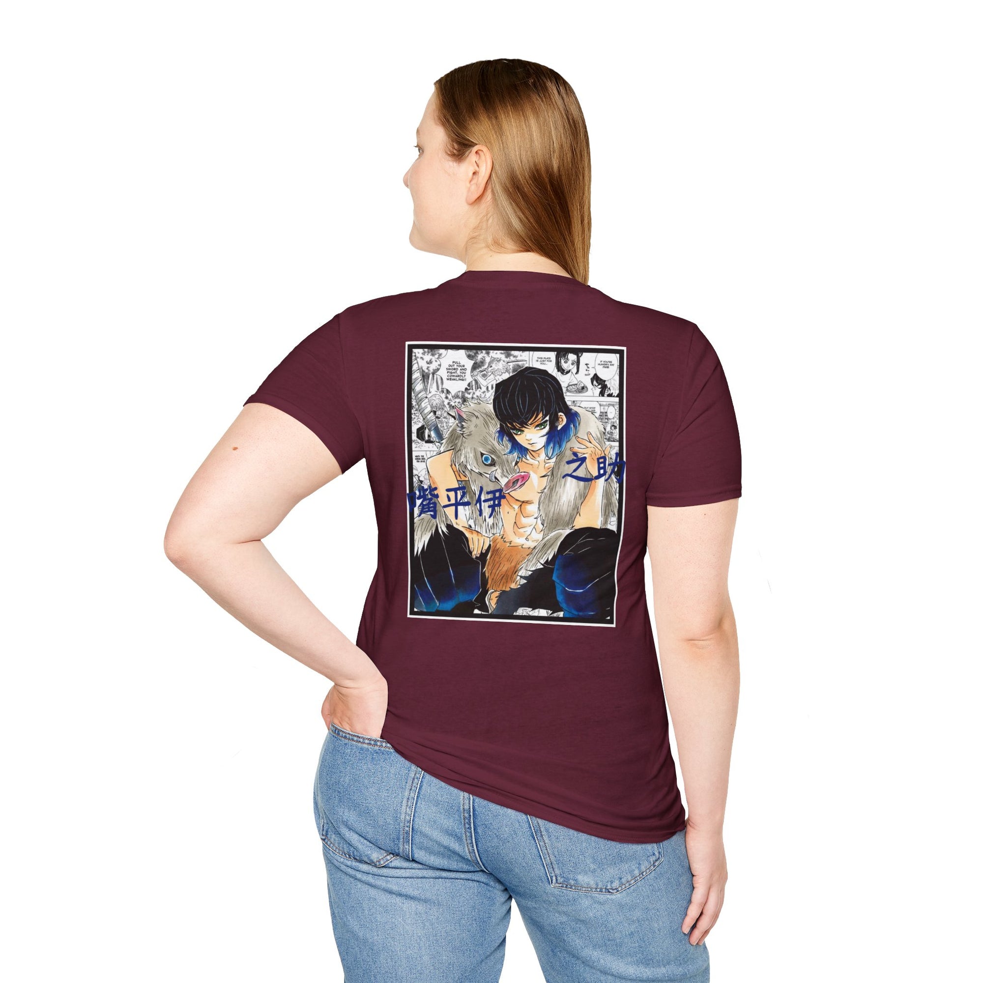 Camiseta informal Inosuke Hashibira (DEMON SLAYER)