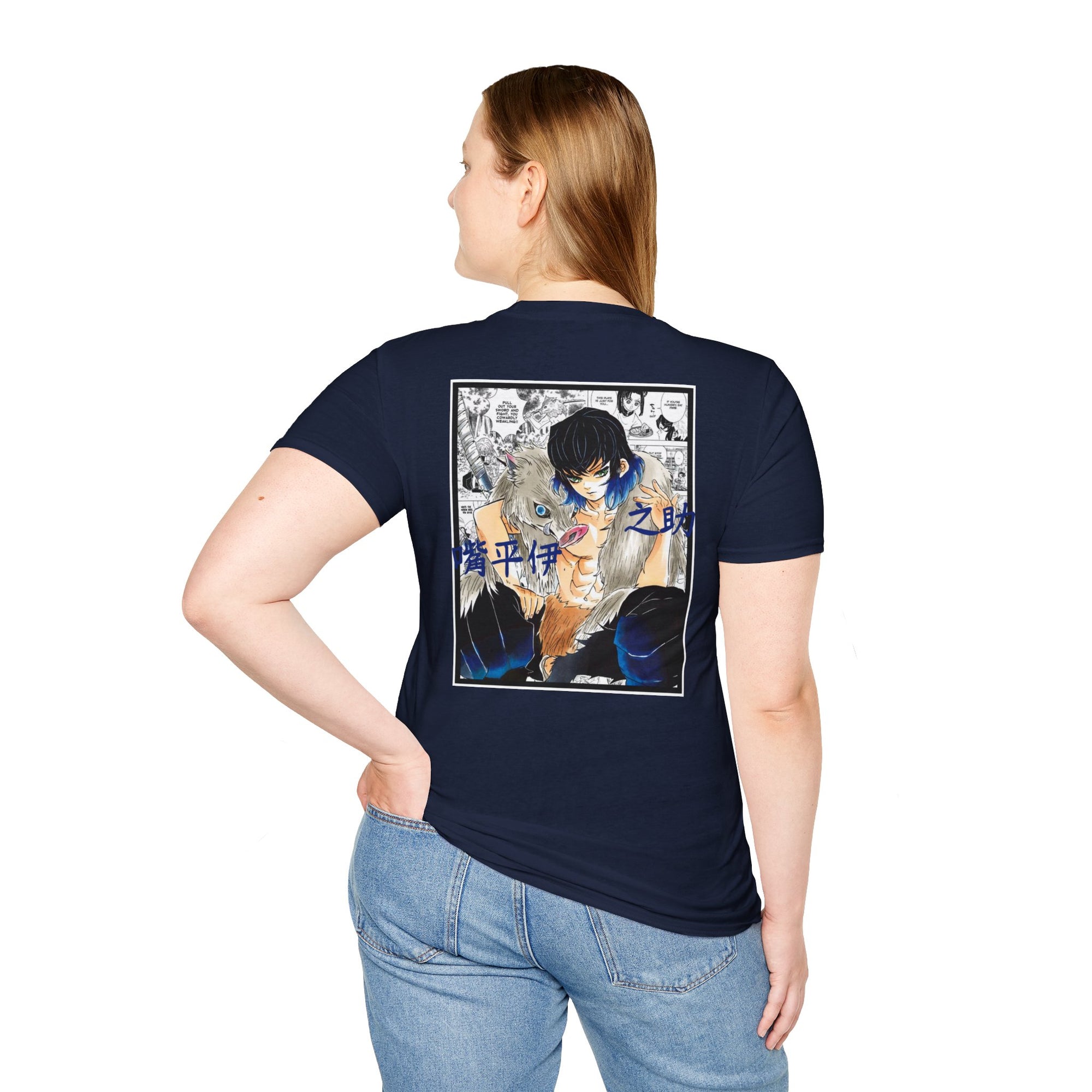 Camiseta informal Inosuke Hashibira (DEMON SLAYER)